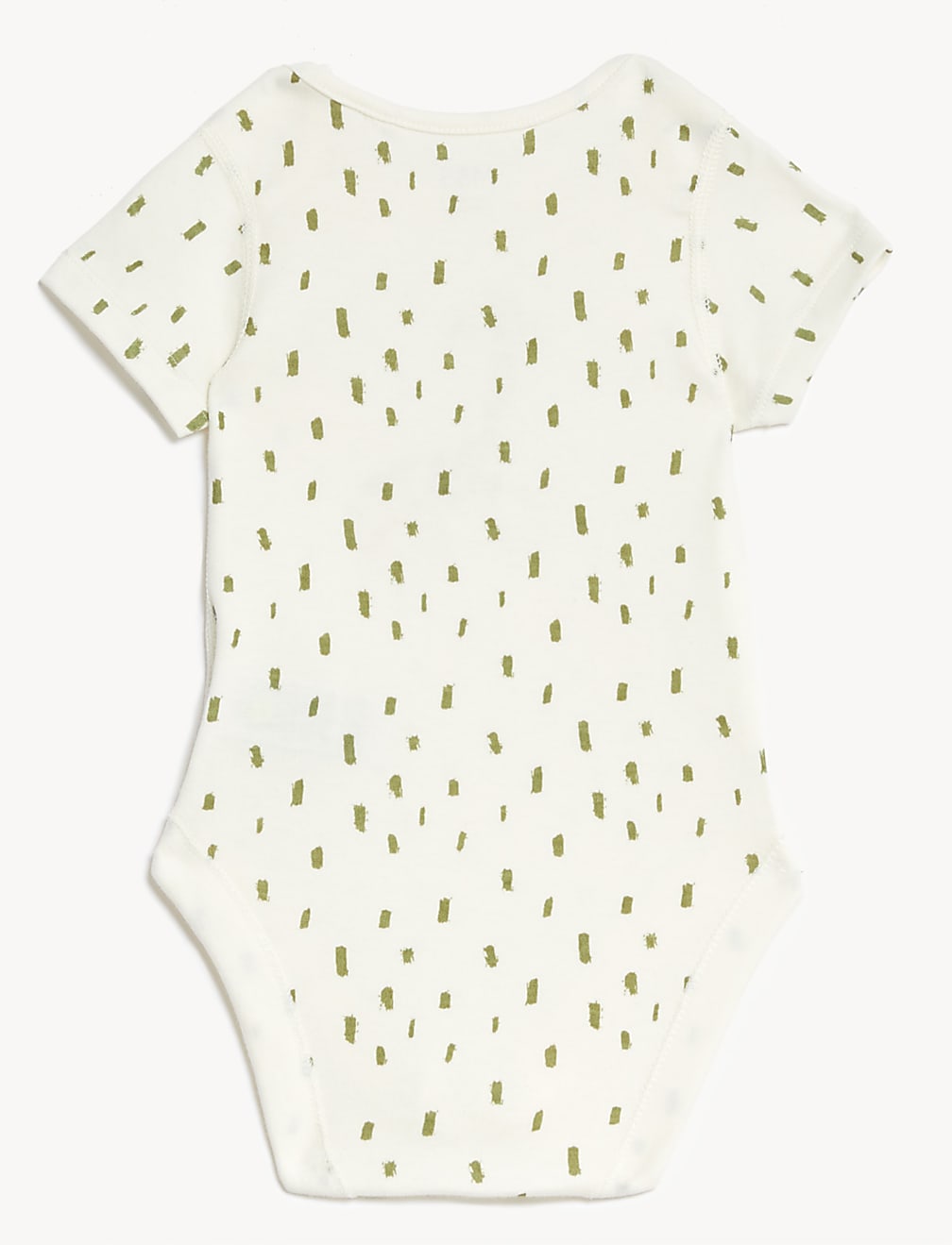 3pk Pure Cotton Giraffe Bodysuits (6 1/2lbs - 3 Yrs)