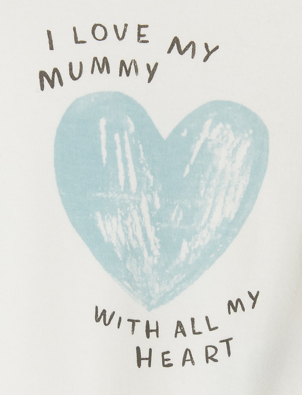 Pure Cotton Mummy Slogan Bodysuit