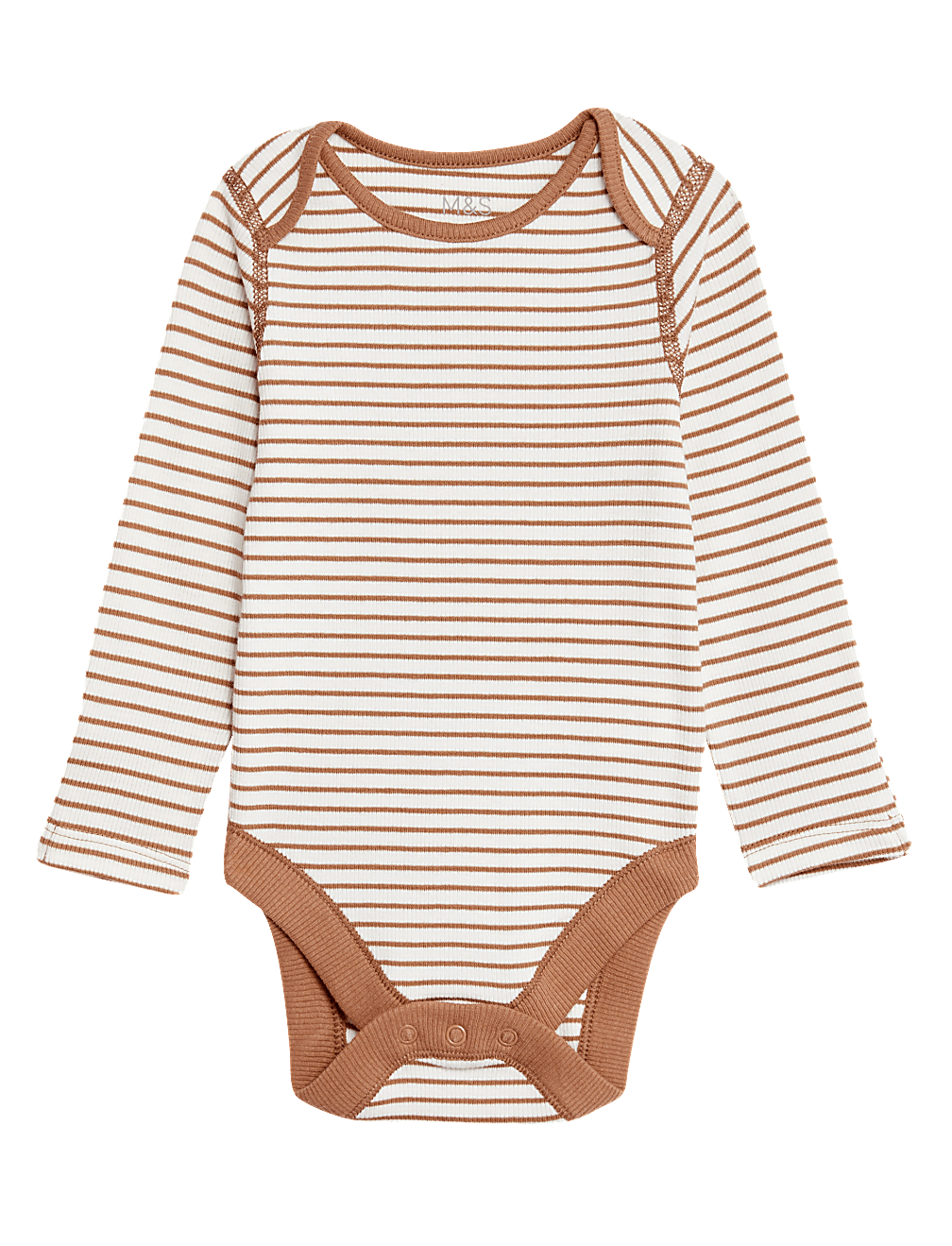 Cotton Rich Striped Bodysuit