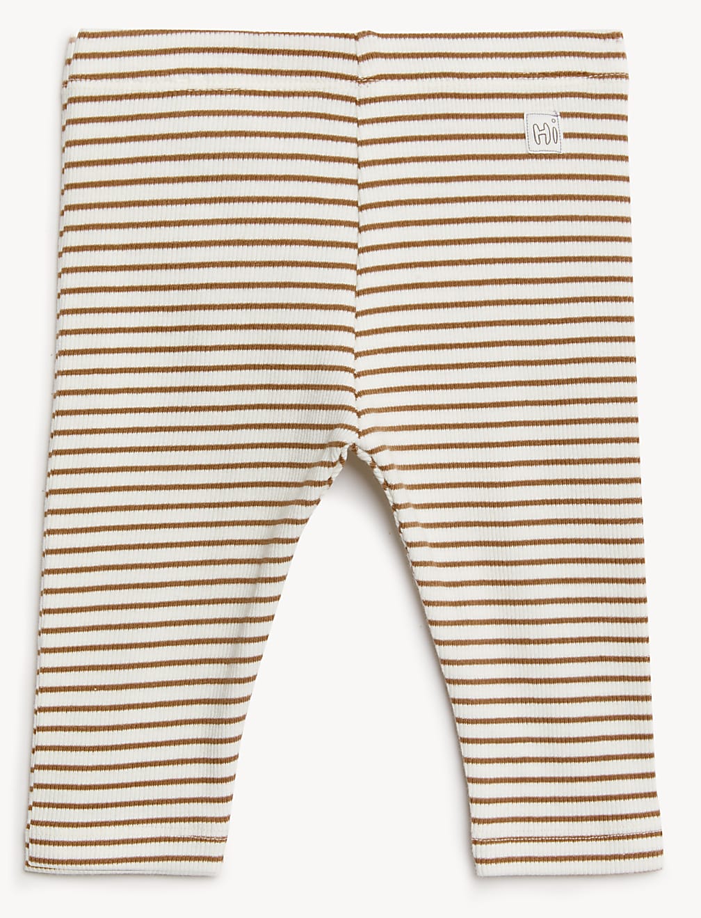Cotton Rich Striped Leggings