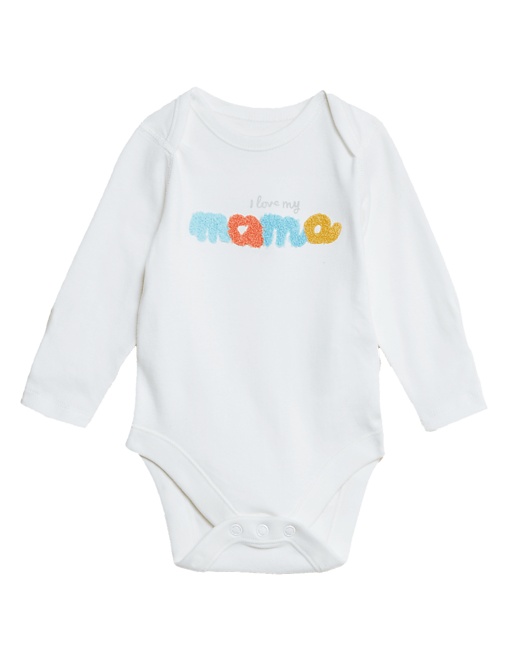 Pure Cotton Mama Slogan Bodysuit