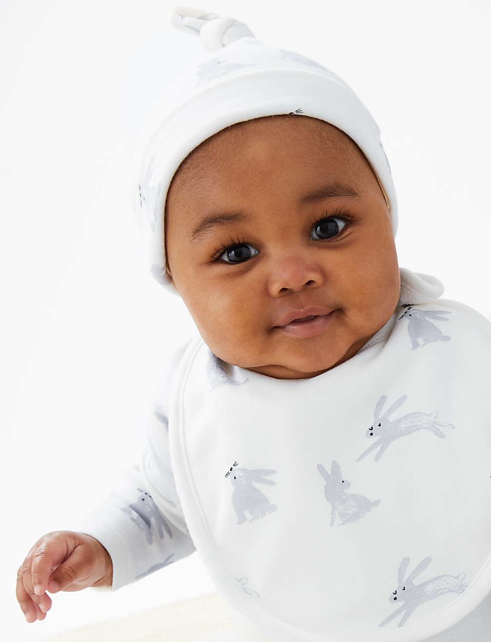 4pc Pure Cotton Bunny Starter Set (7lbs-12 Mths)