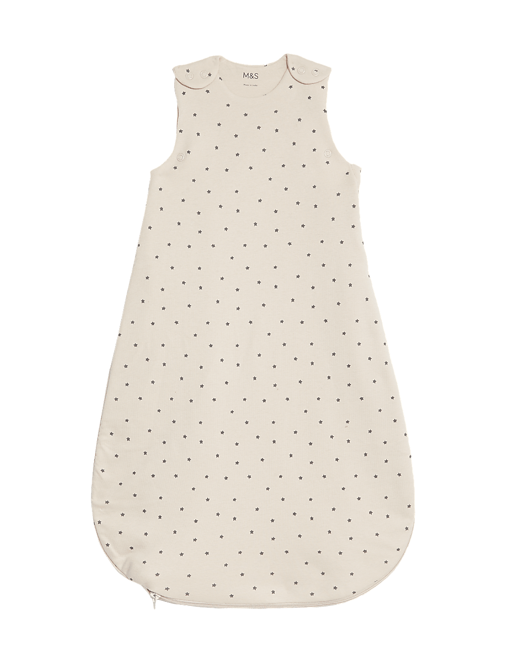Pure Cotton Star Print 1.5 Tog Sleeping Bag (0-3 Yrs)