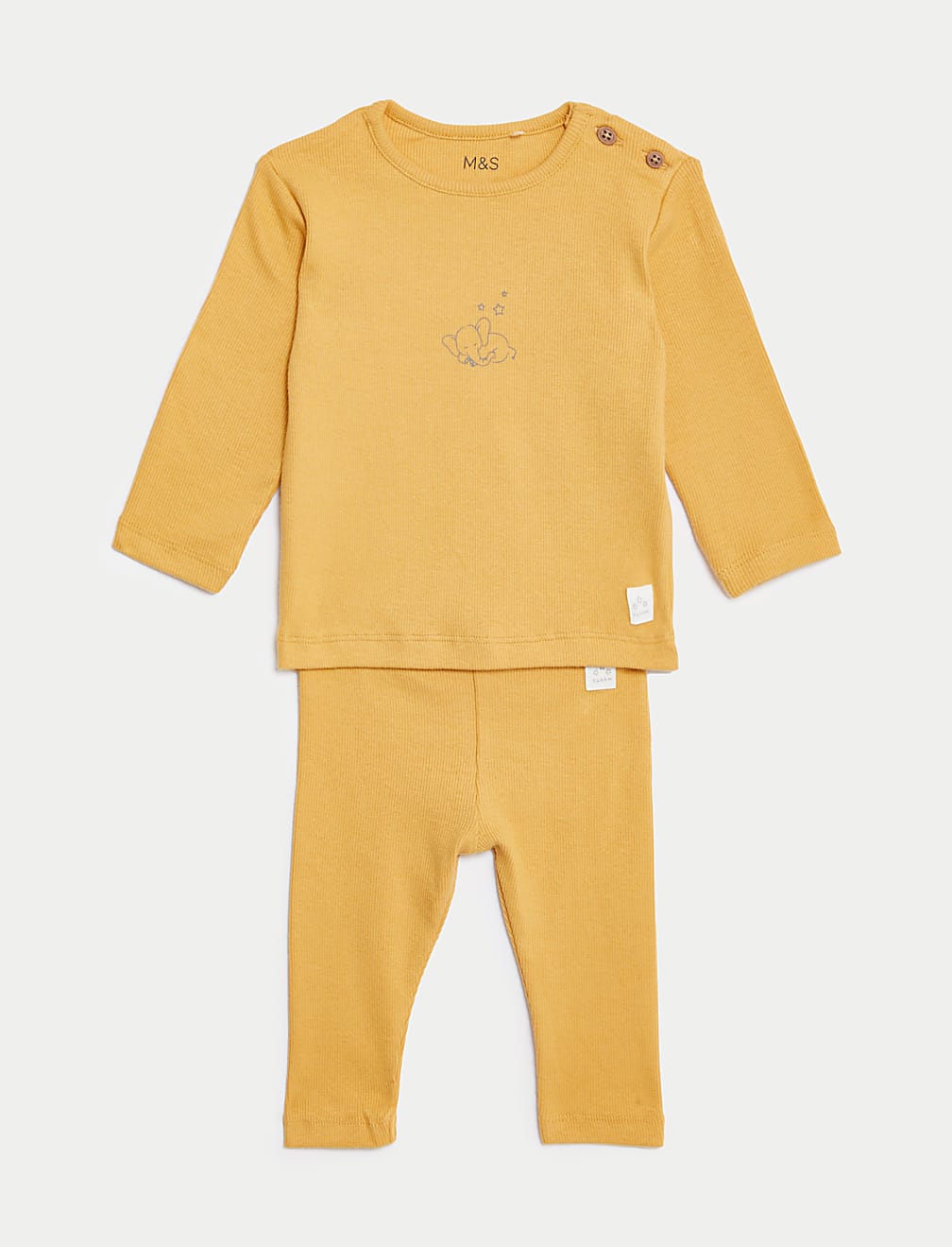 2pc Cotton Rich Elephant Outfit (7lbs-1 Yrs)