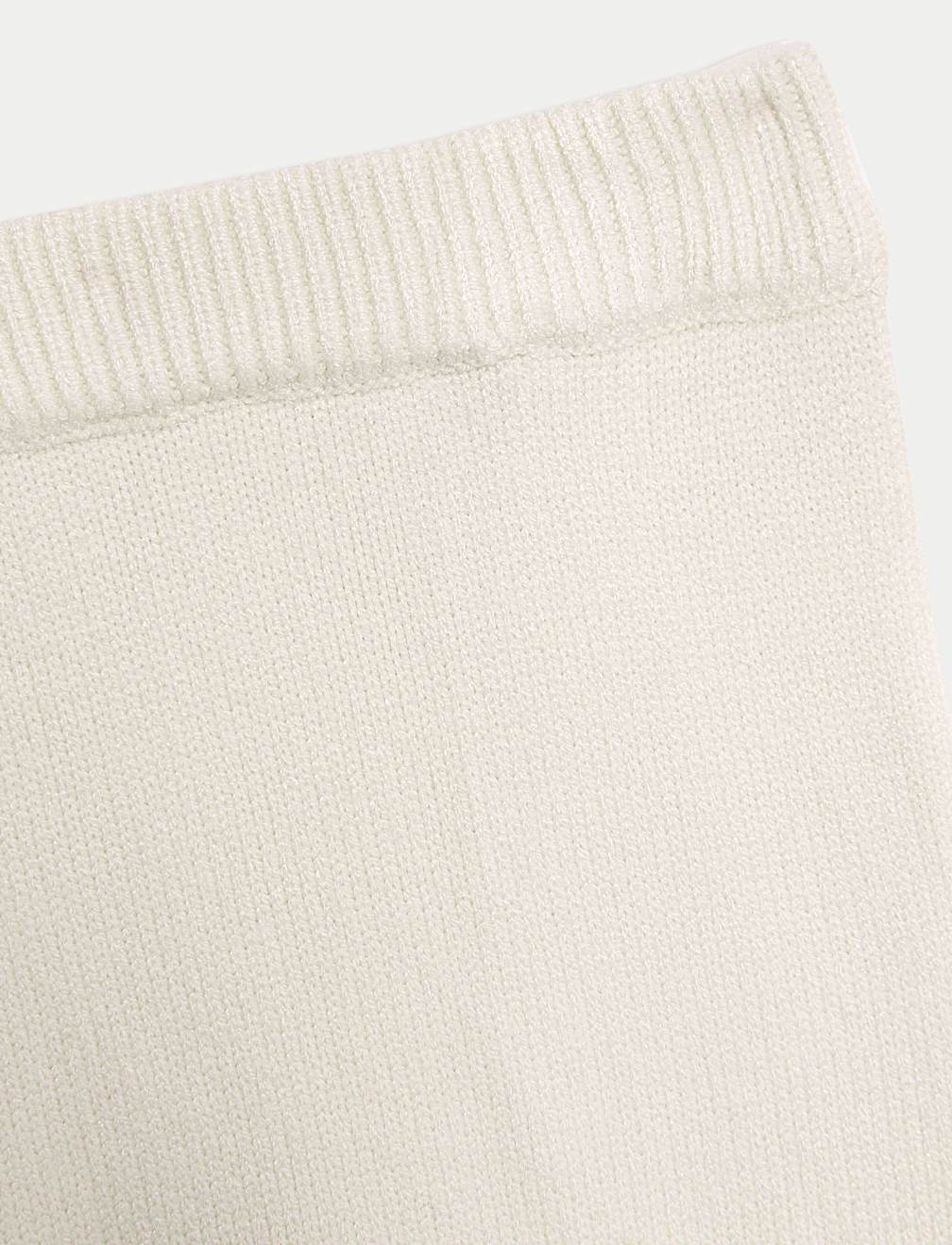 2pc Knitted Bear Wrap Outfit (0-12 Mths)