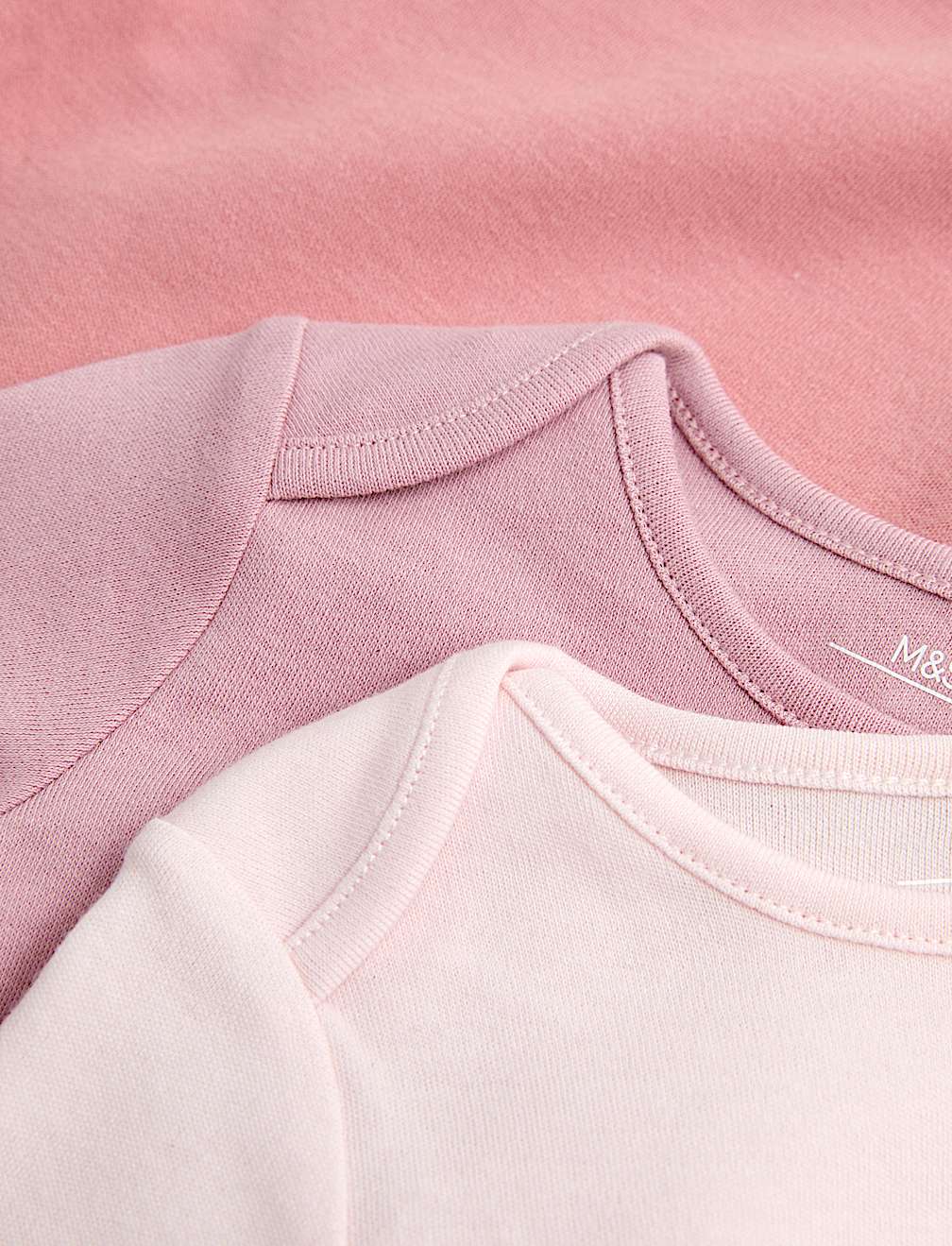 5pk Pure Cotton Long Sleeve Bodysuits (0-3 Yrs)