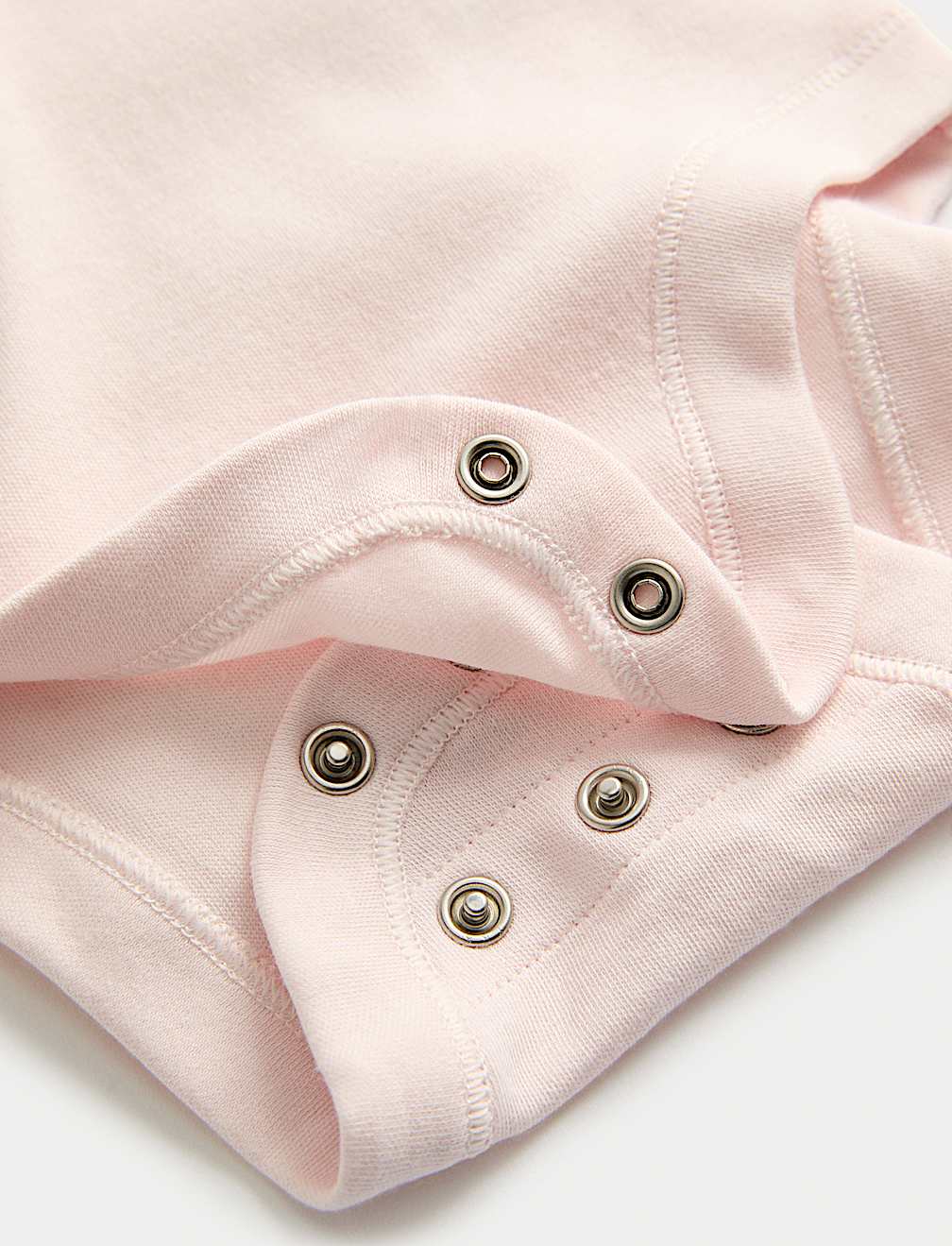 5pk Pure Cotton Plain Short Sleeve Bodysuits (0-3 Yrs)