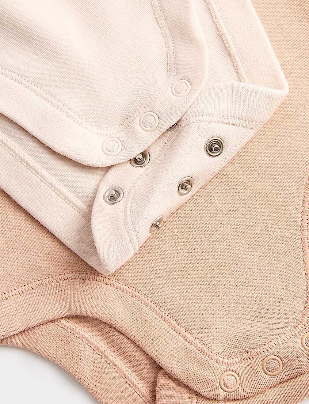 5pk Pure Cotton Plain Short Sleeve Bodysuits (0-3 Yrs)