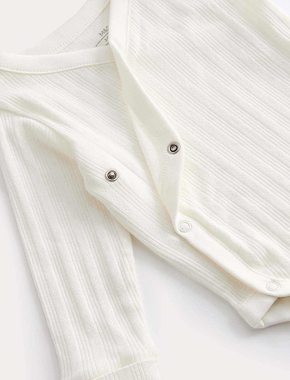 3pk Pure Cotton Wrap Bodysuits (0-3 Yrs)