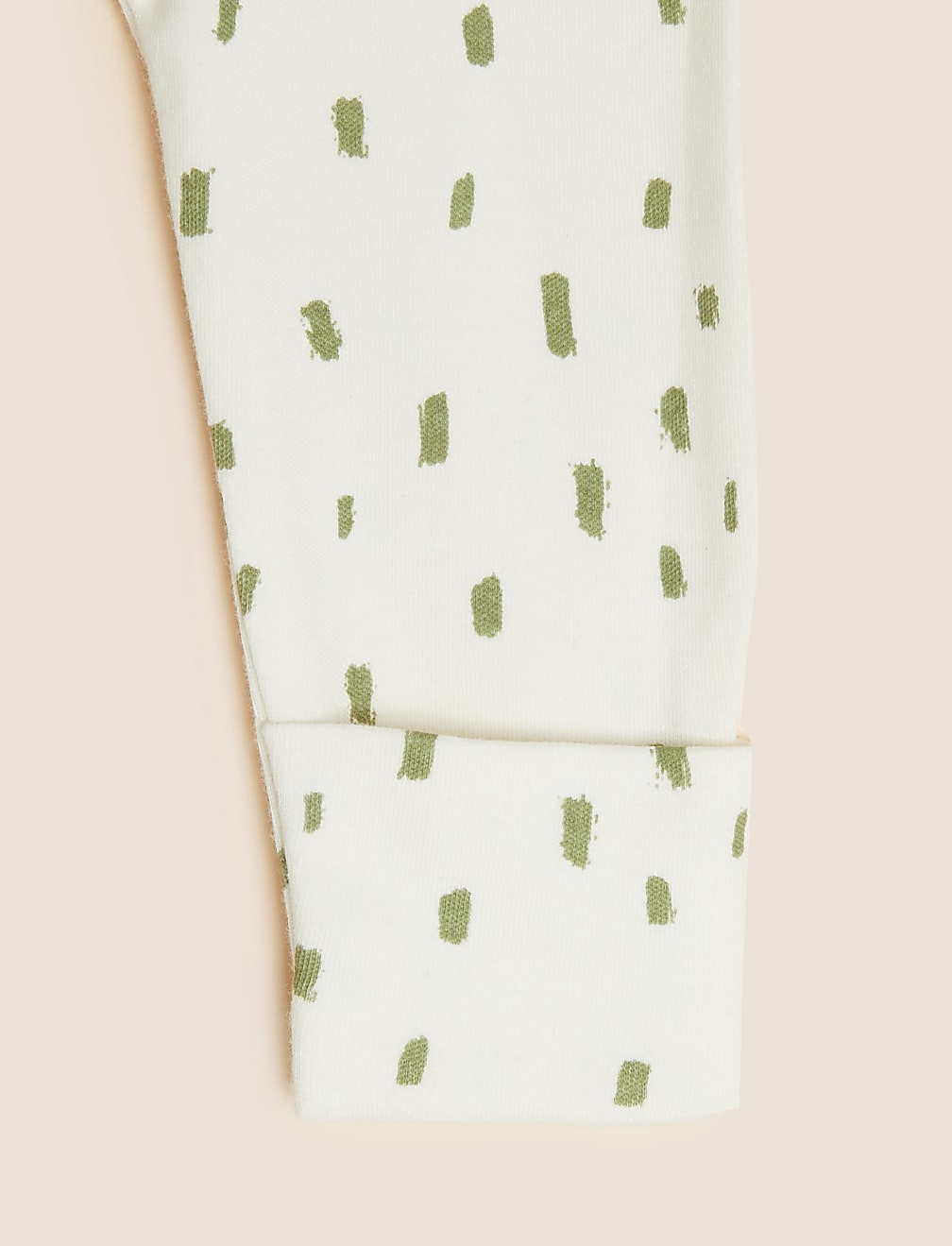 2pk Pure Cotton Giraffe Sleepsuits