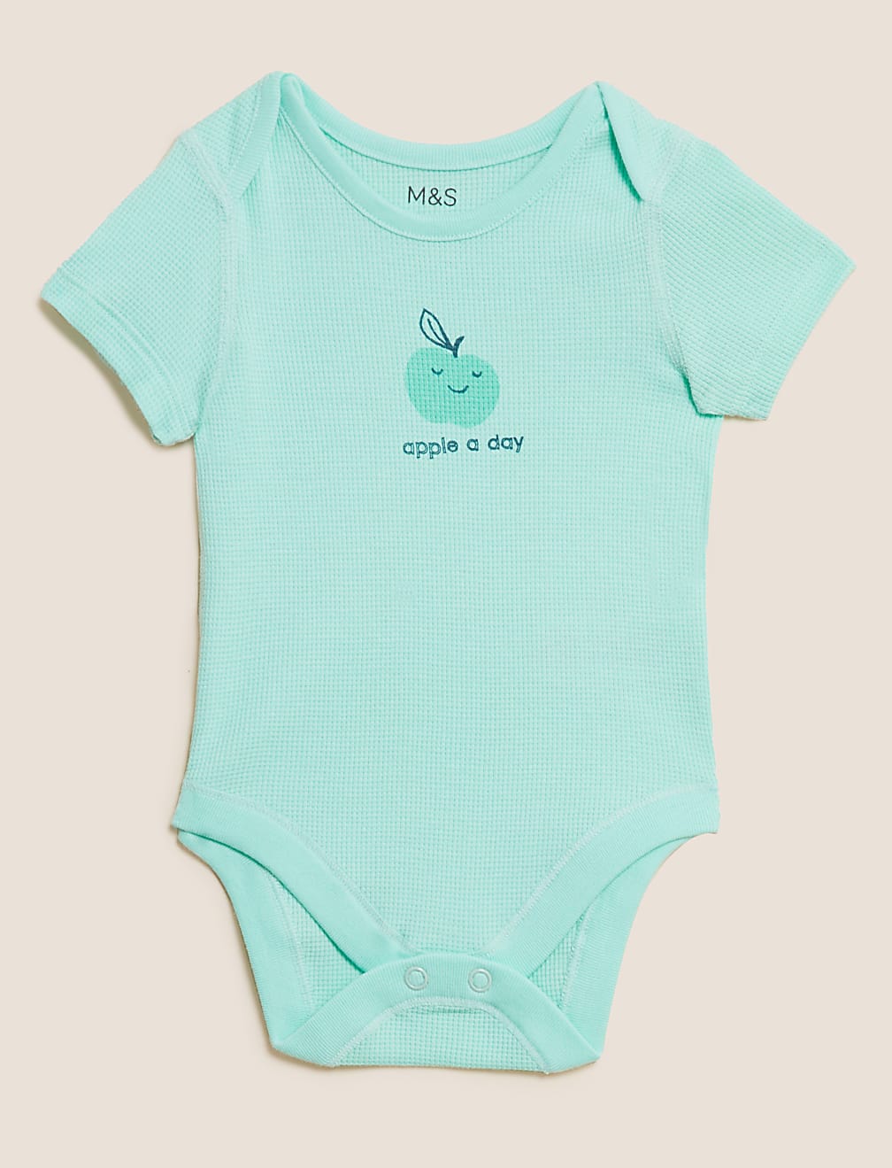 3pk Pure Cotton Fruit Bodysuits (61/2lbs - 3 Yrs)