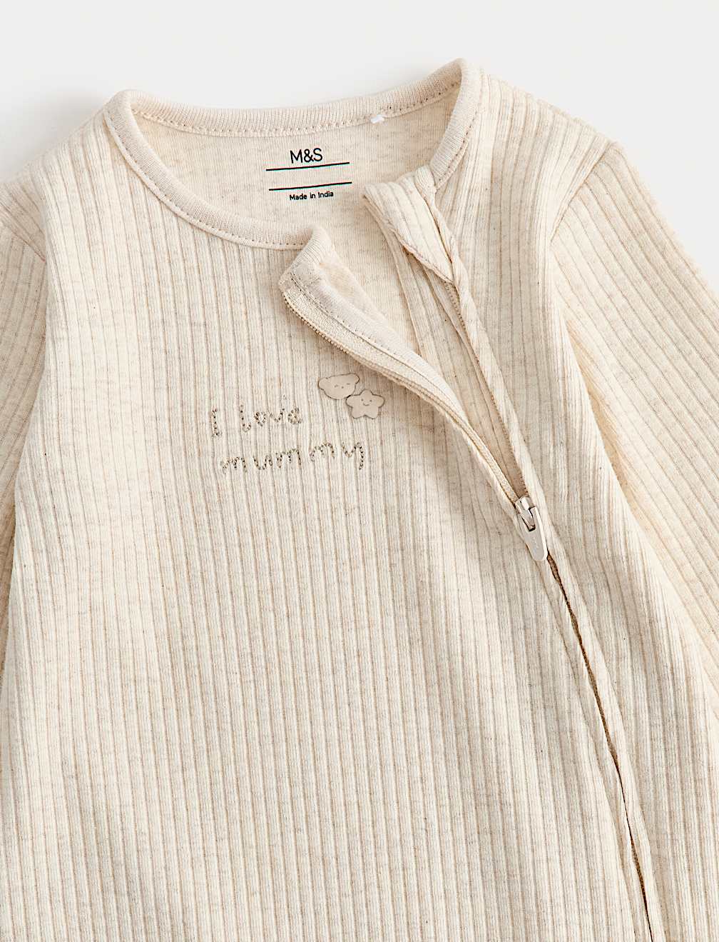 Cotton Rich I Love mummy Sleepsuit (0-12 Mths)