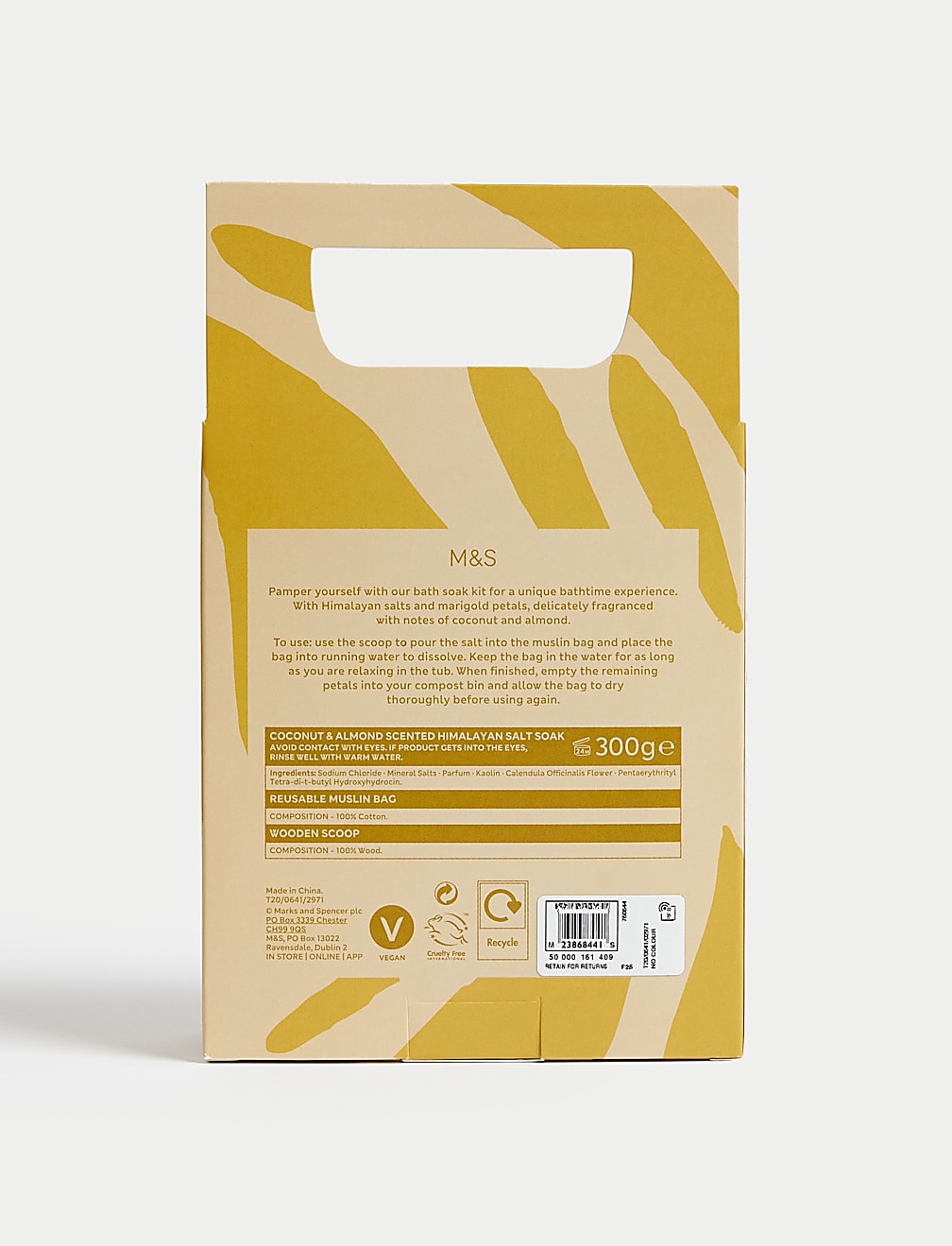 Coconut & Almond Bath Soak & Strainer Set