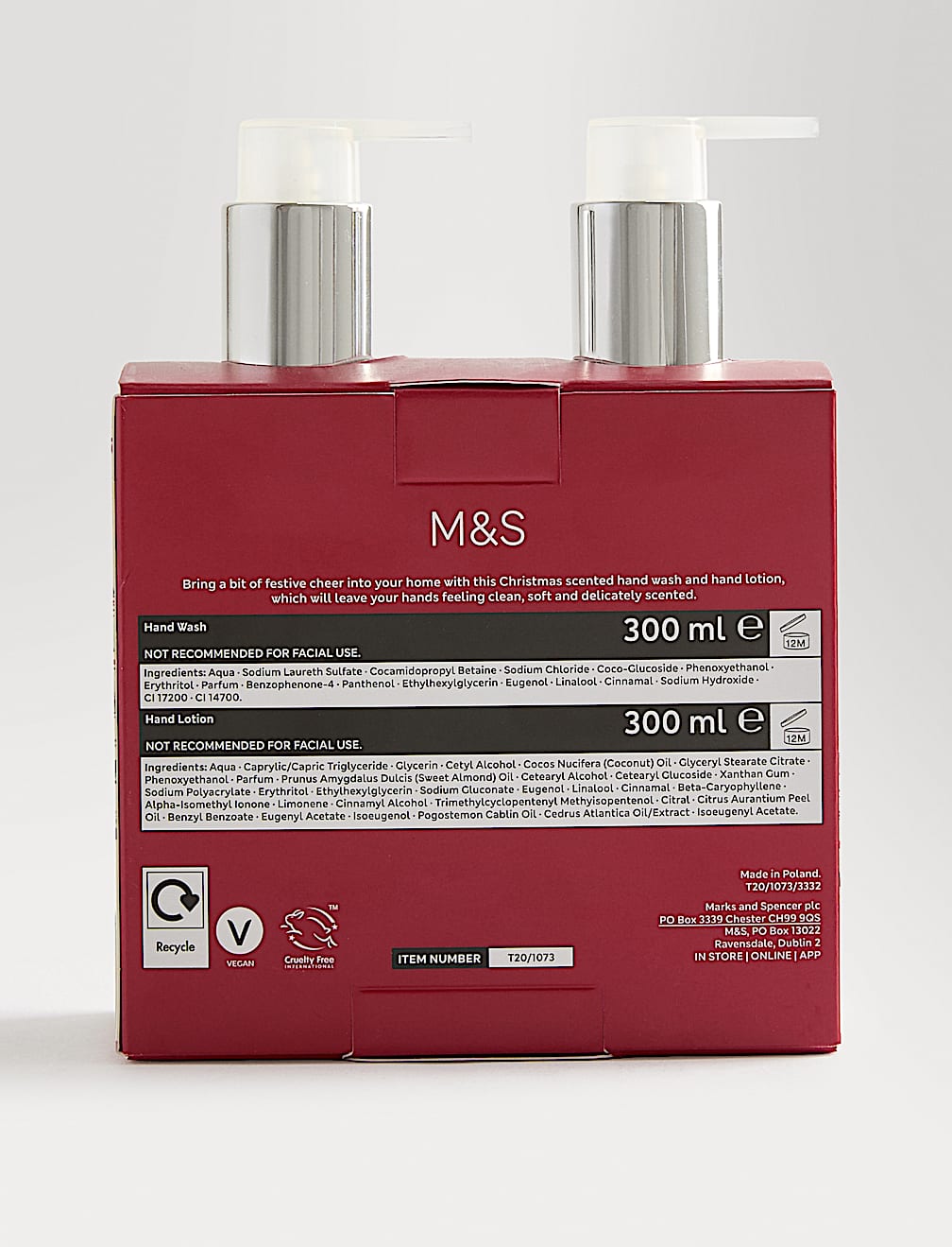 Mandarin, Clove & Cinnamon Hand Wash & Lotion Set