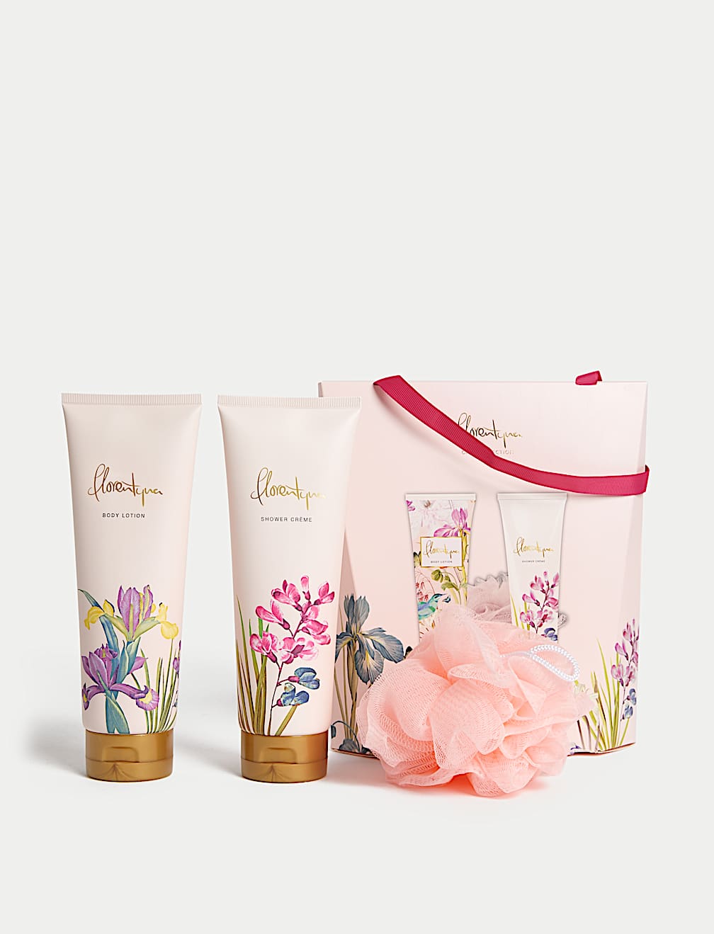 Foam Bath & Body Lotion Gift Set
