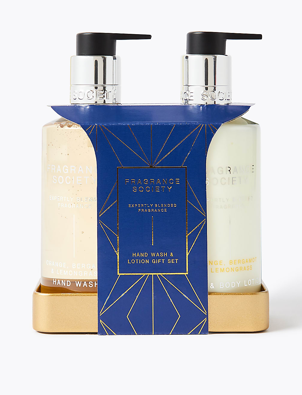 Orange, Bergamot & Lemongrass Hand Wash and Lotion Gift Set
