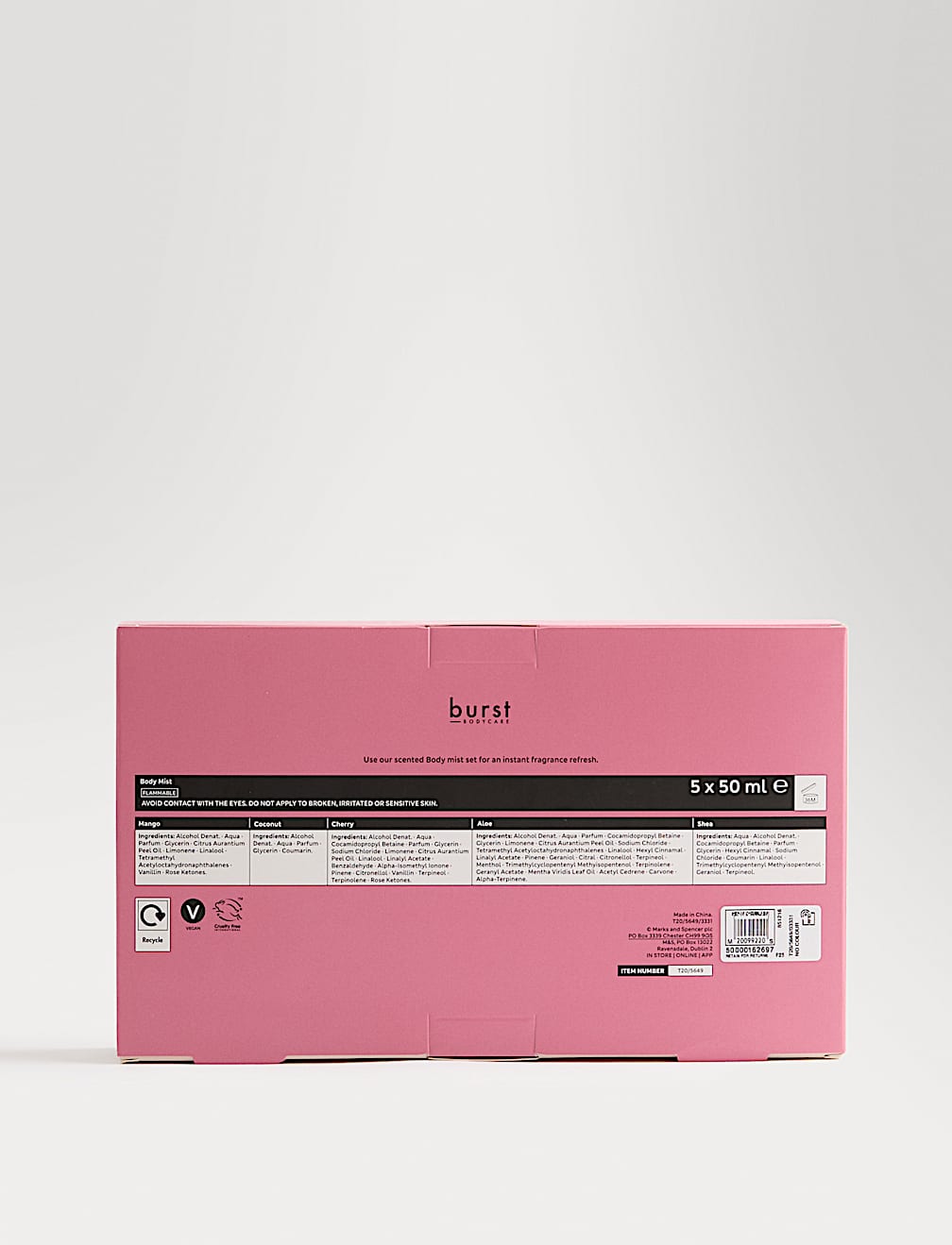 Mini Body Mist Collection