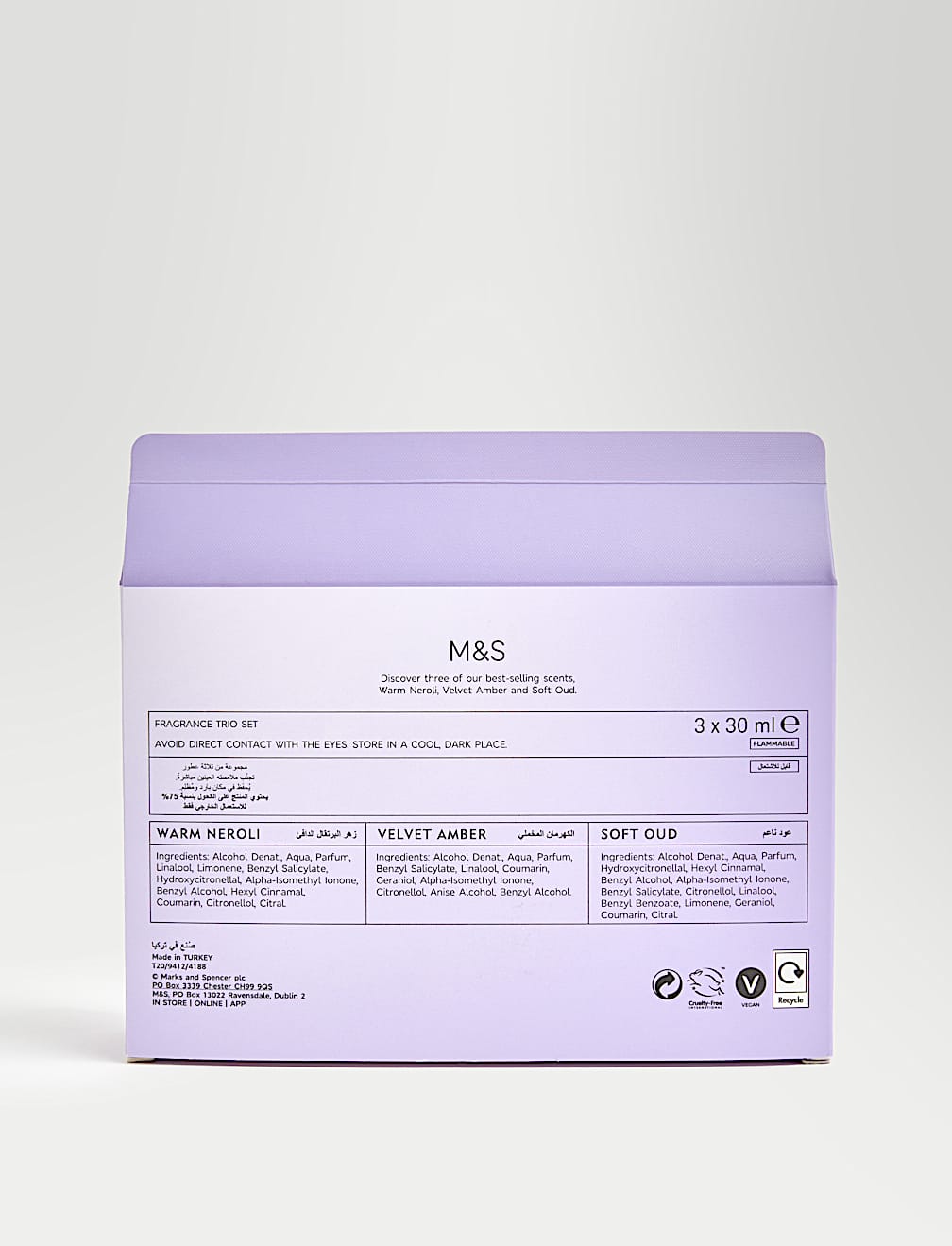 Fragrance Trio Set Eau de Toilette