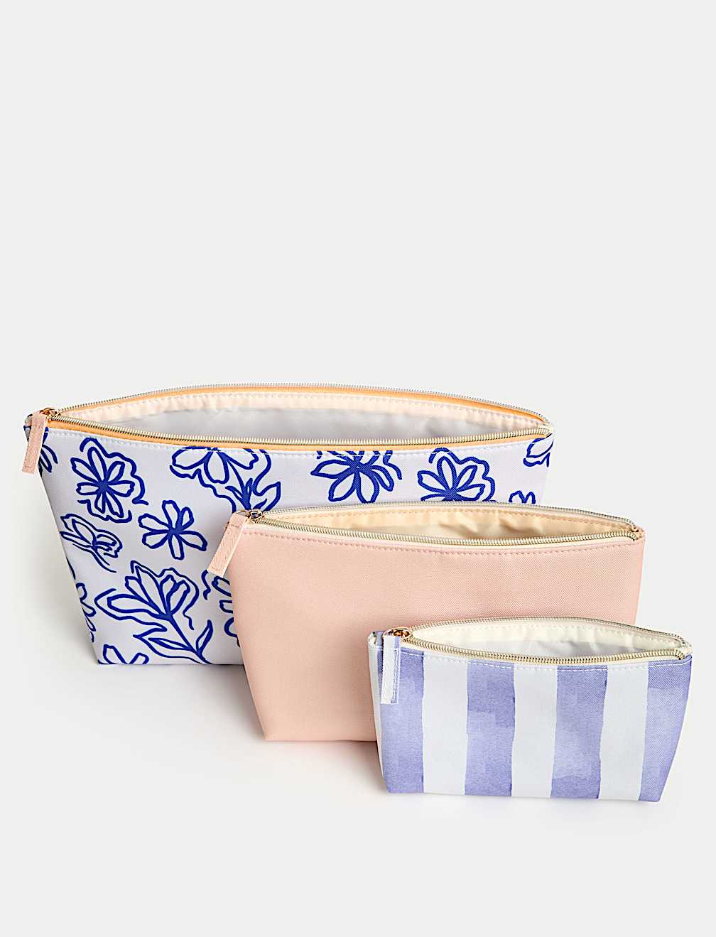 Large Wash Bag Trio