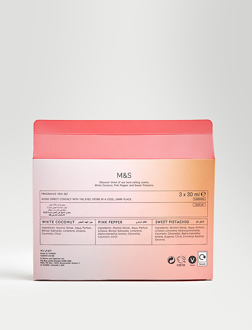 Fragrance Trio Eau de Toilette Gift Set