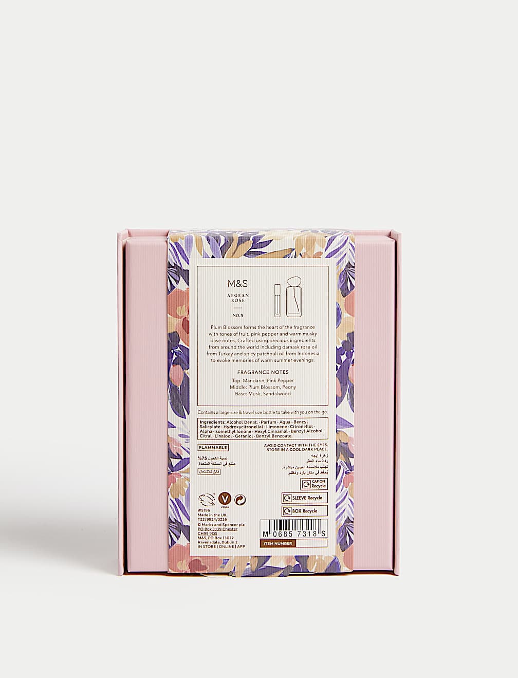 No.5 Aegean Rose Eau de Parfum Set