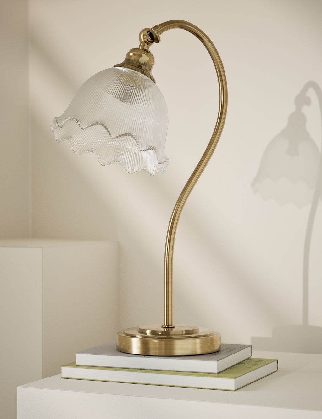 M&S Josephine Table Lamp - 1SIZE - Antique Brass, Antique Brass