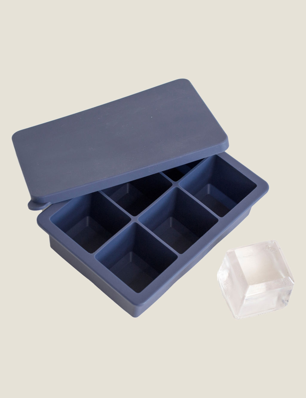 Uberstar Giant Ice Cube Tray - 1SIZE - Black, Black