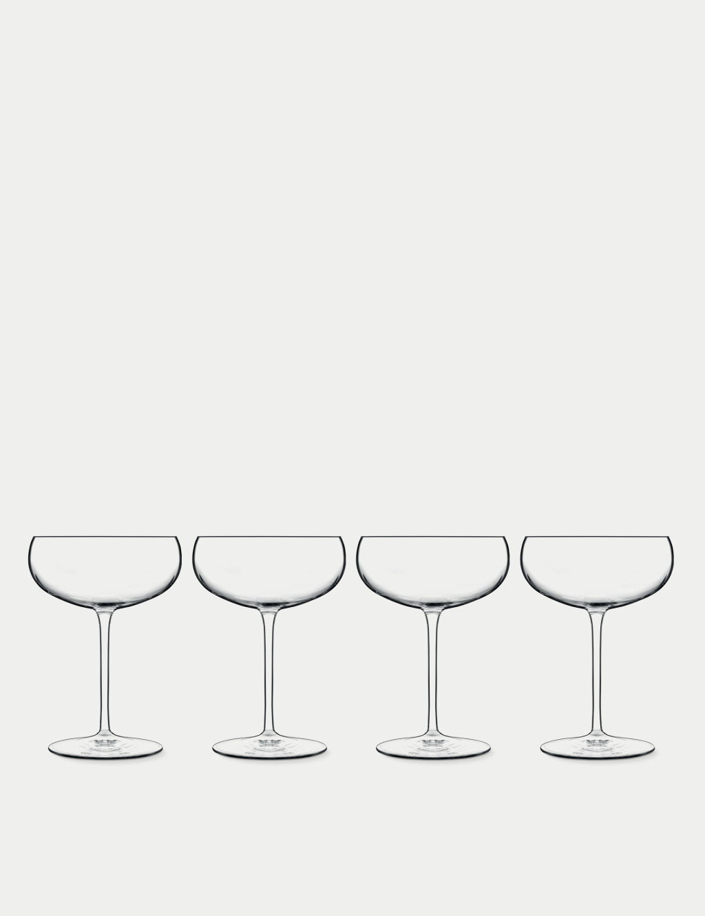 Luigi Bormioli Set of 4 Talismano Martini Glasses - 1SIZE