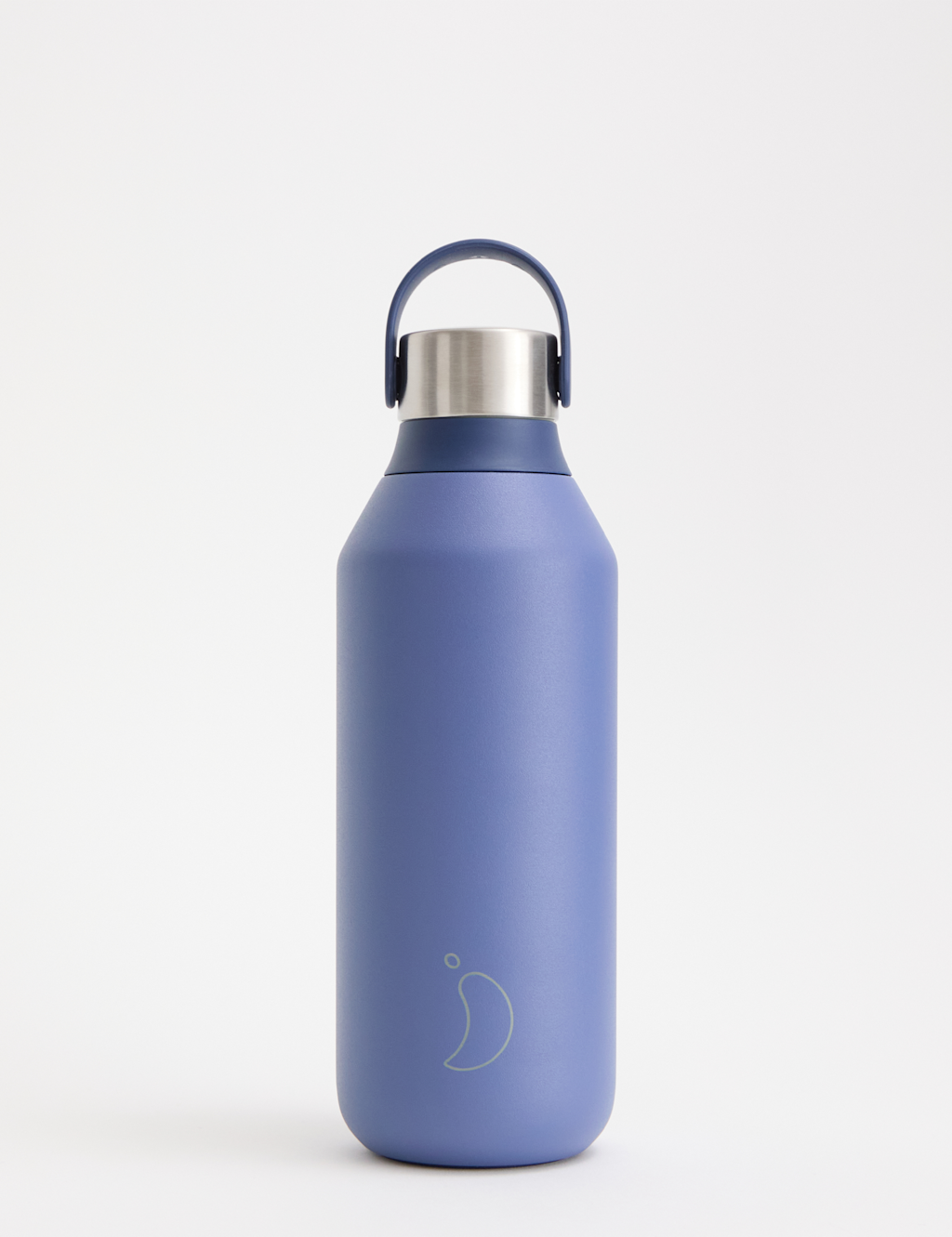 Chilly's Series 2 Stainless Steel Water Bottle 500ml - Blue, Blue