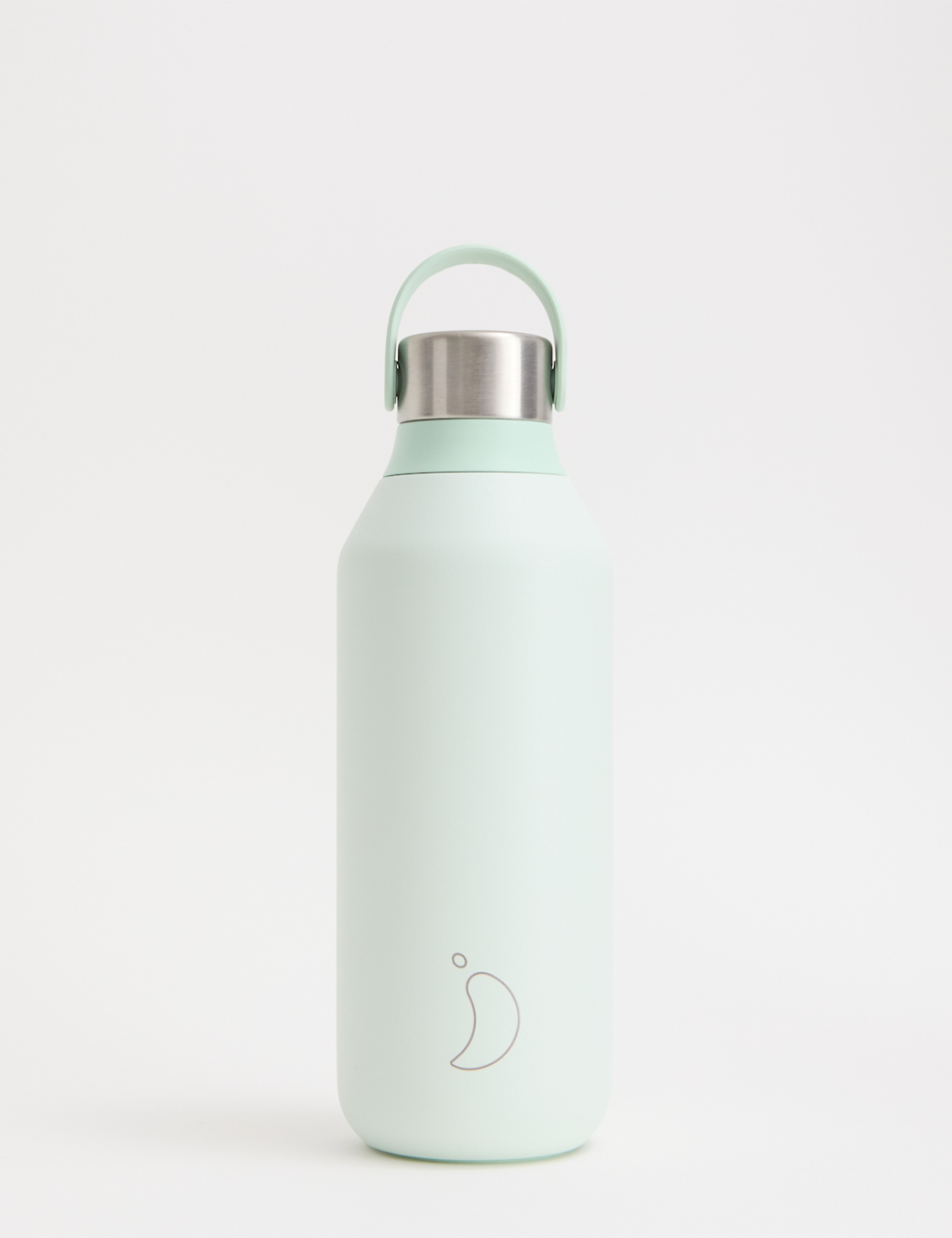 Chilly's Series 2 Stainless Steel Water Bottle 500ml - Green, Green