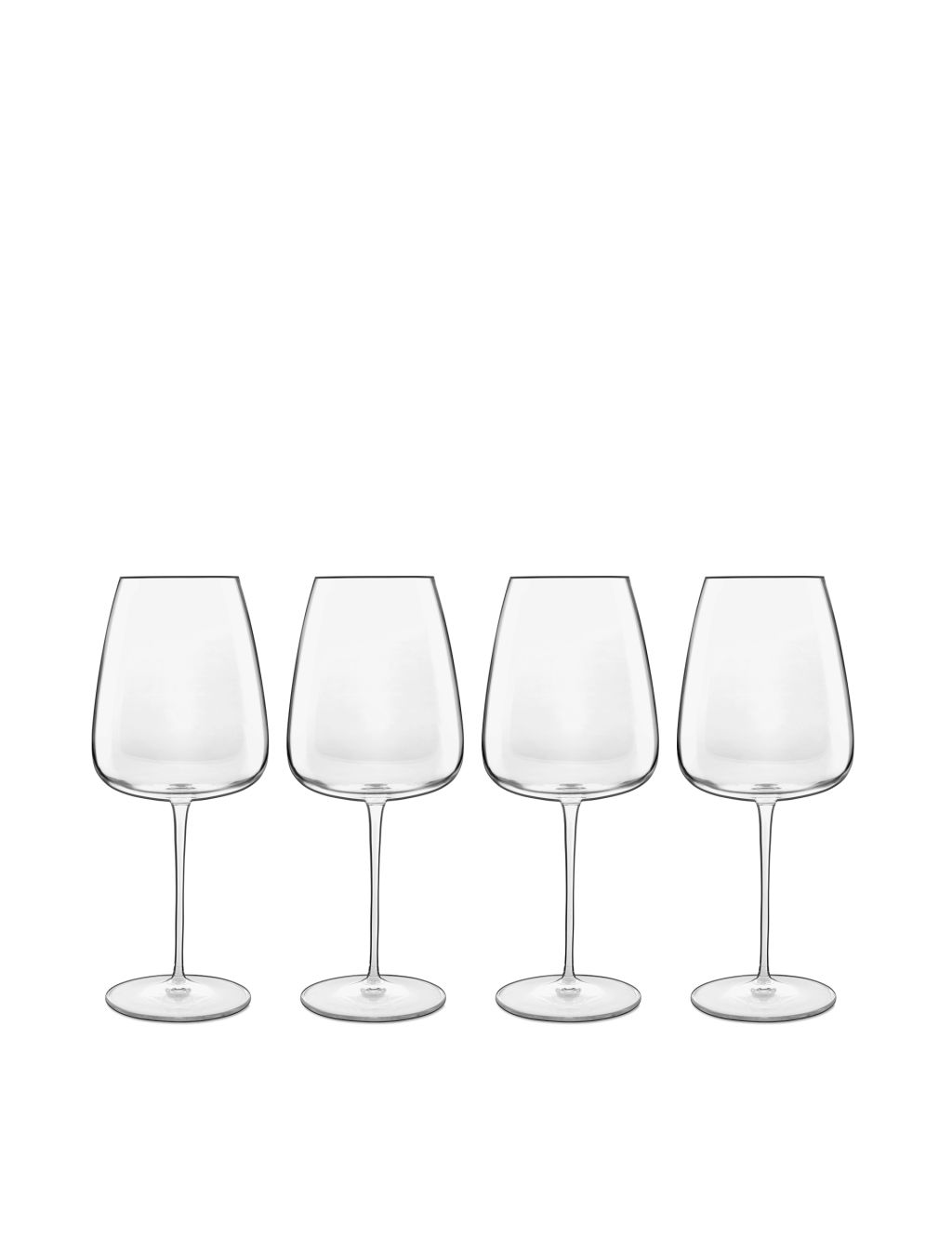 Luigi Bormioli Set of 4 Talismano Red Wine Glasses - 1SIZE