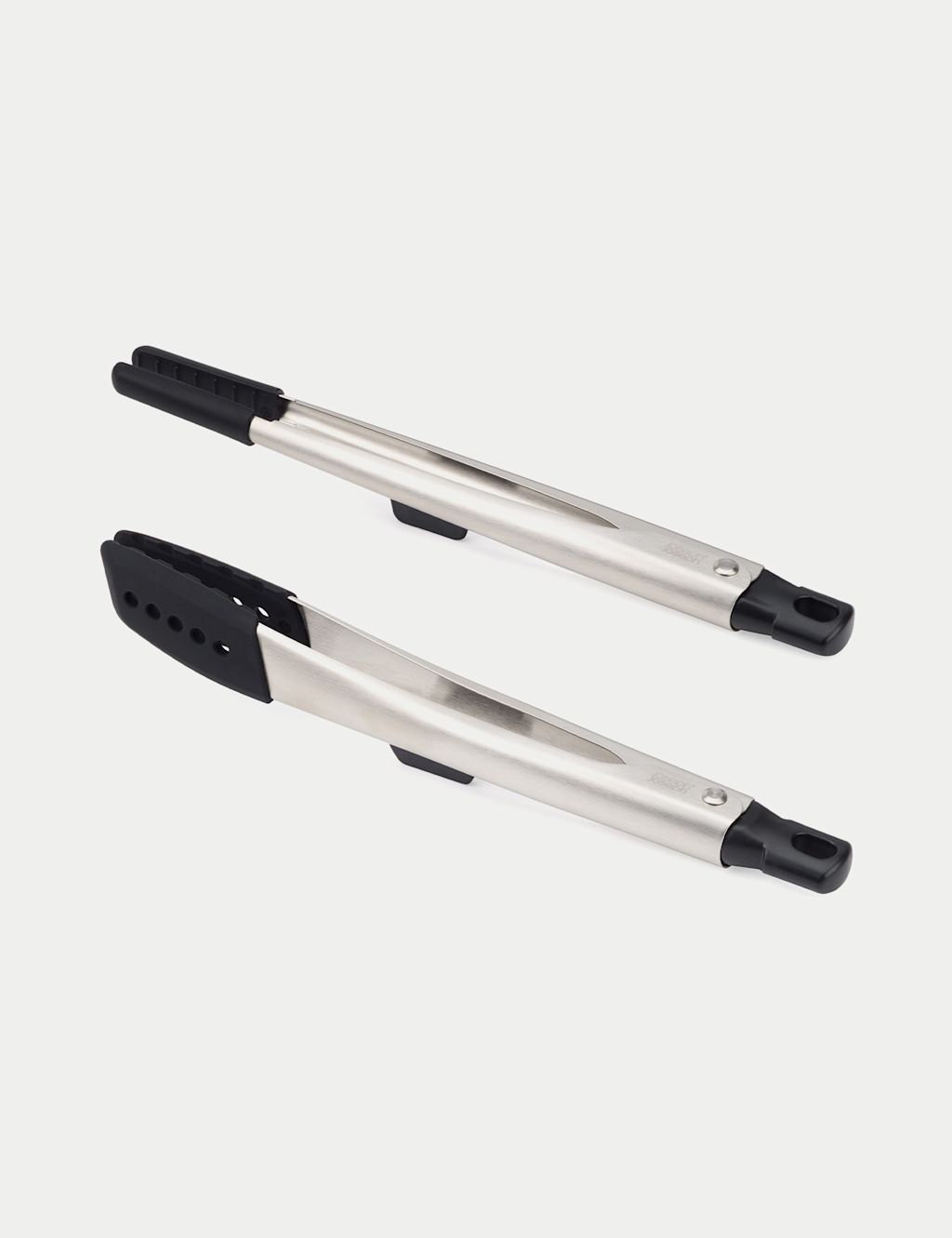 Joseph Joseph Set of 2 Elevate Fusion Silicone Tongs - Grey, Grey