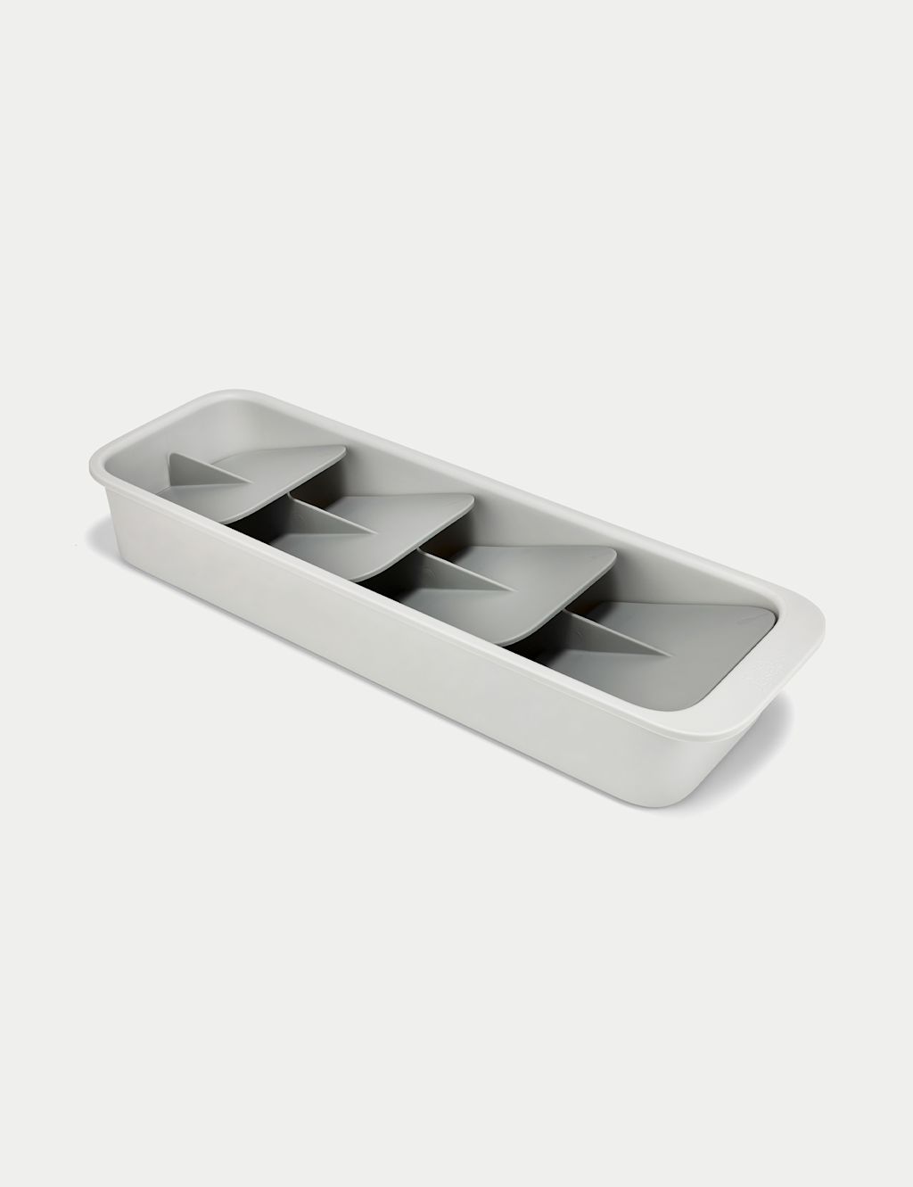 Joseph Joseph Compact Tiered Cutlery Holder - Stone, Stone