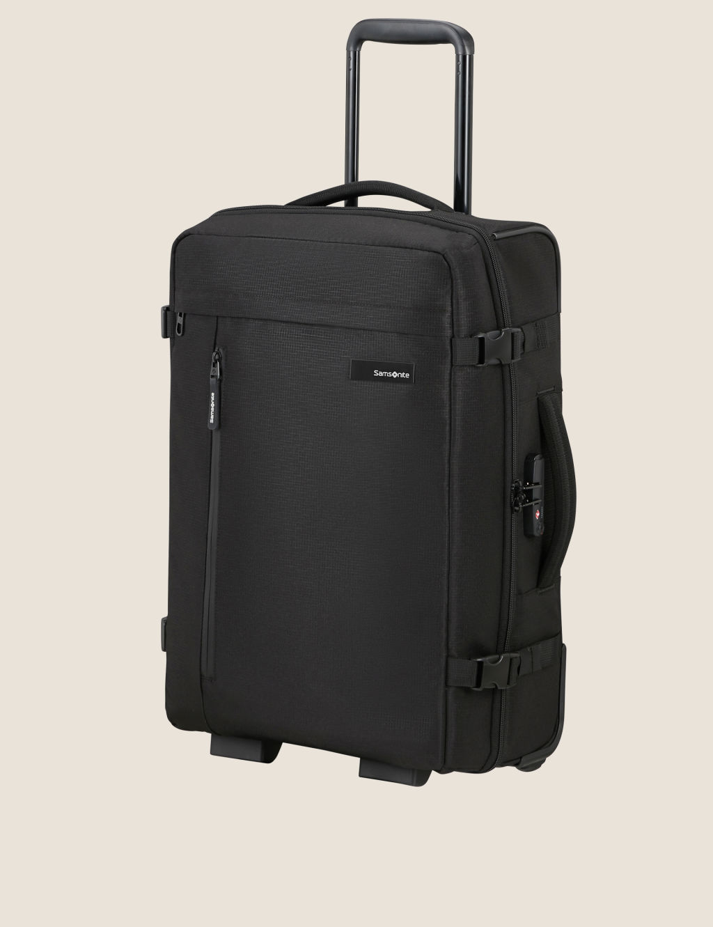 Samsonite Roader 2 Wheel Soft Cabin Suitcase - 1SIZE - Black, Black