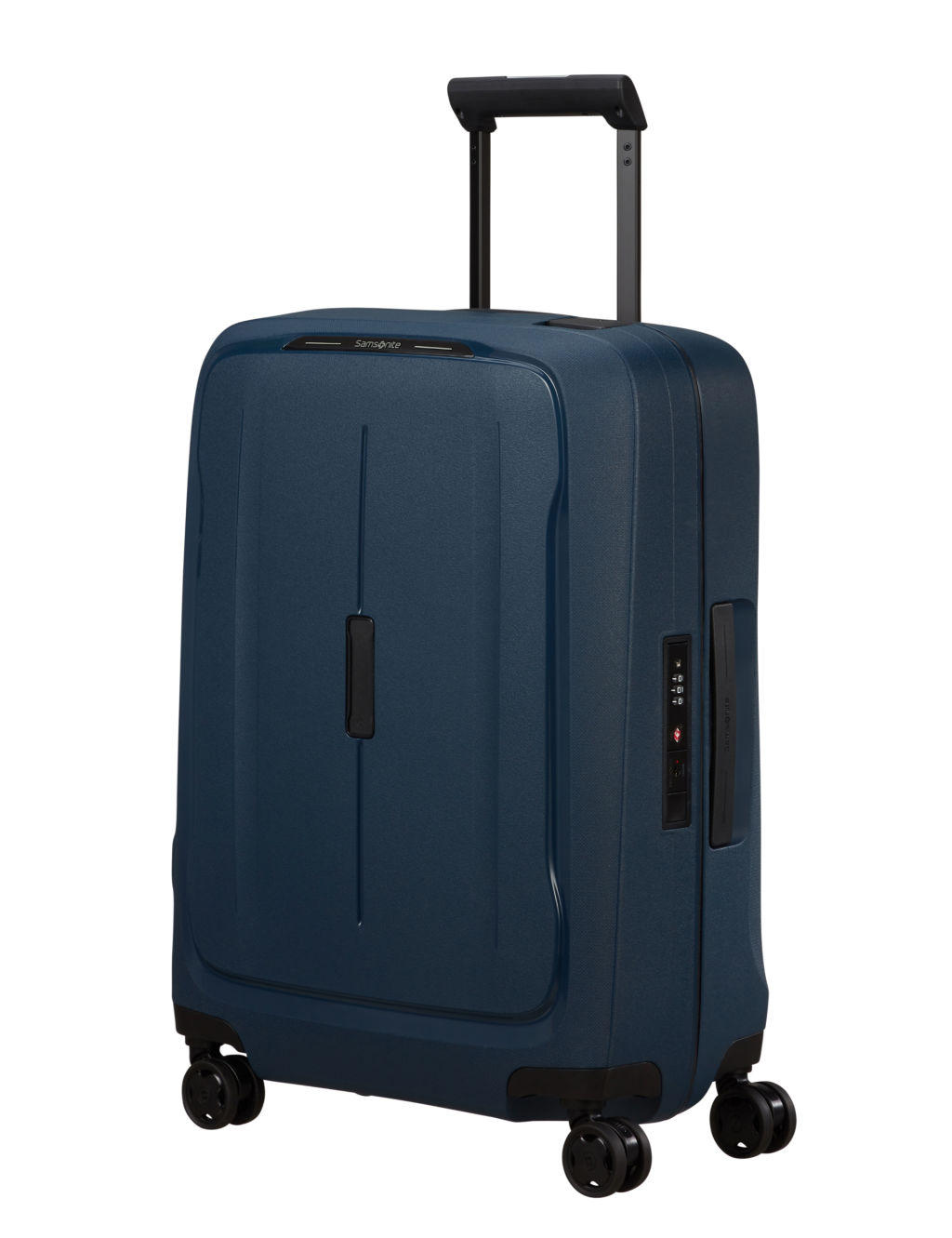 Samsonite Essens 4 Wheel Hard Shell Cabin Suitcase - 1SIZE - Navy, Navy