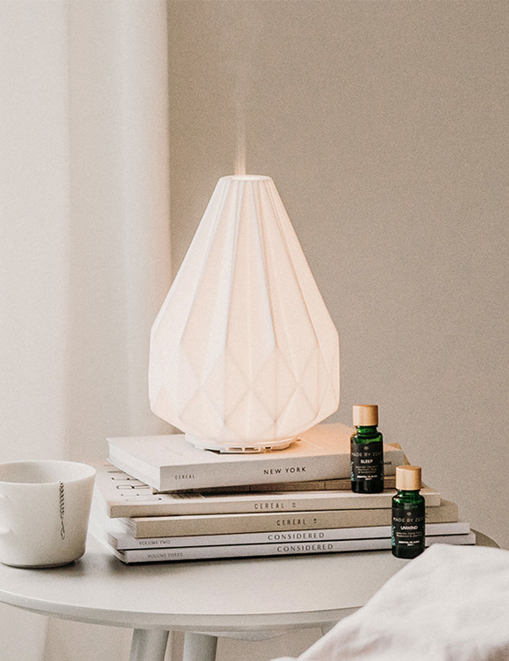 MADE BY ZEN Kasper Ceramic Aroma Electric Diffuser - 1SIZE - White, White