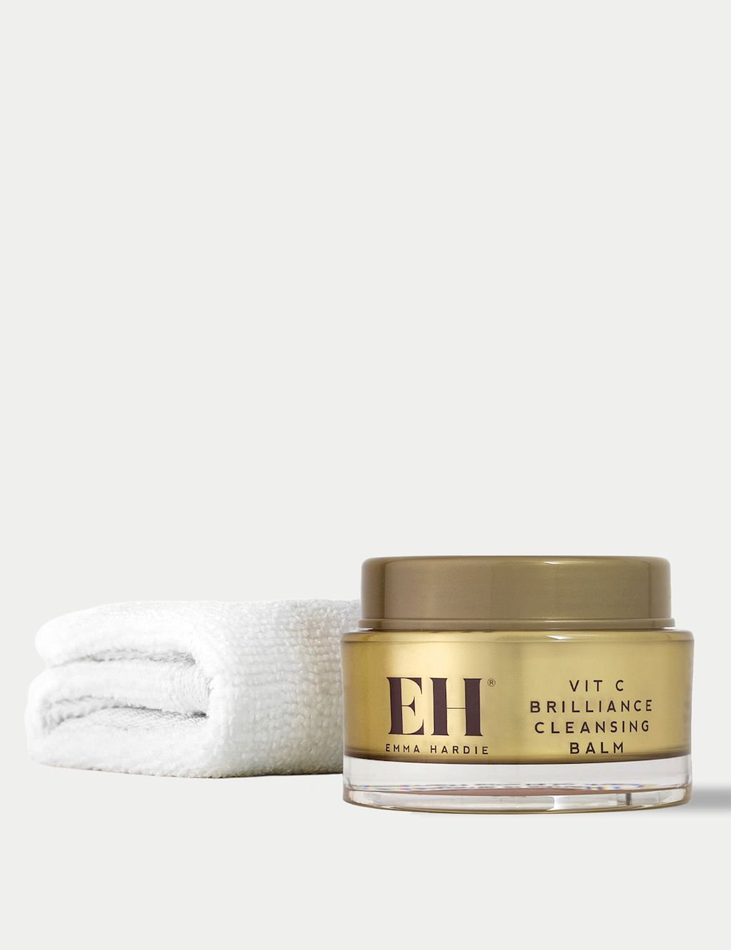 Emma Hardie Vit C Brilliance Cleansing Balm with Dual Action Cleansing Cloth 50g - 1SIZE