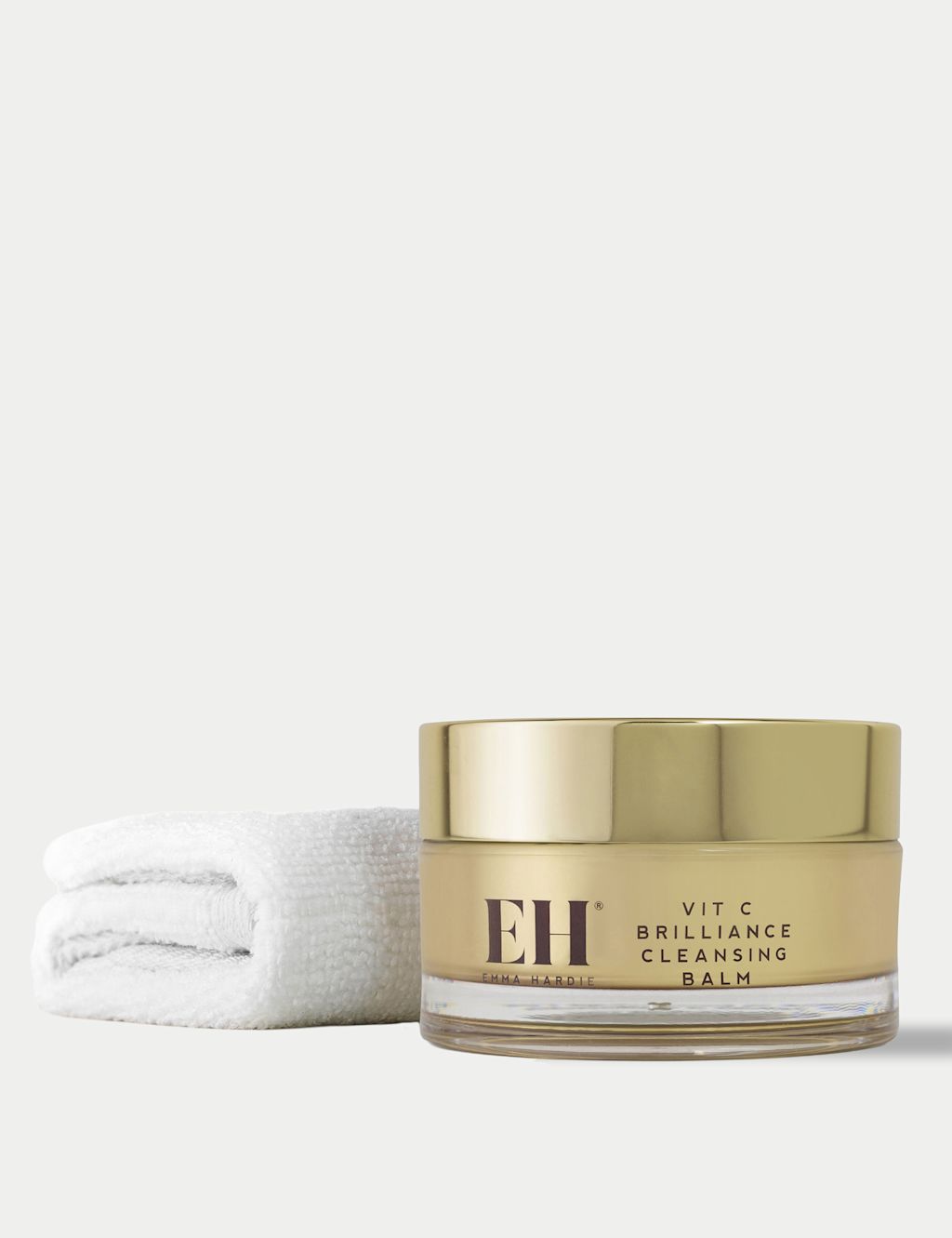 Emma Hardie Vit C Brilliance Cleansing Balm with Dual Action Cleansing Cloth 100g - 1SIZE