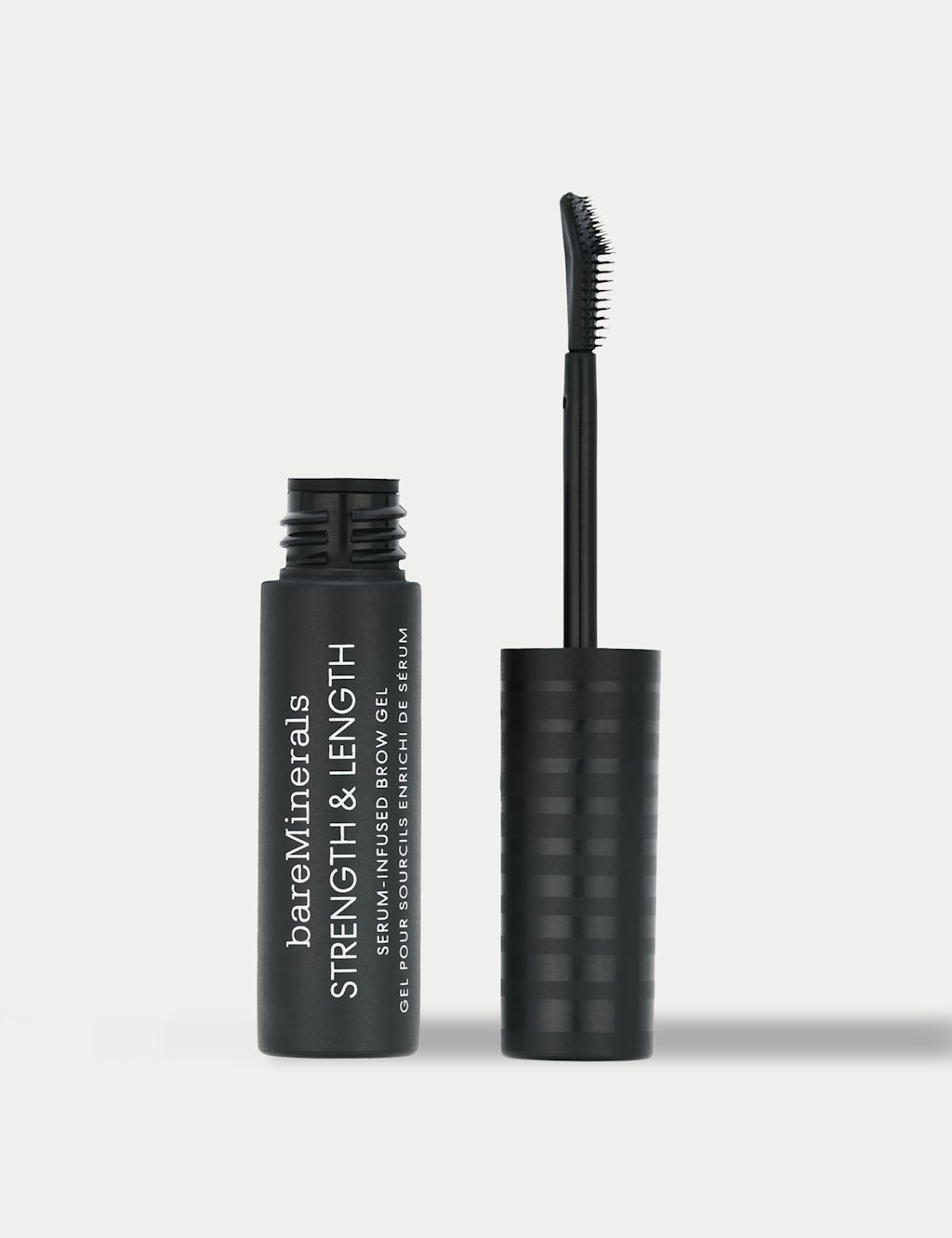 bareMinerals Strength & Length Brow Gel Reformulation 5ml - Black, Black