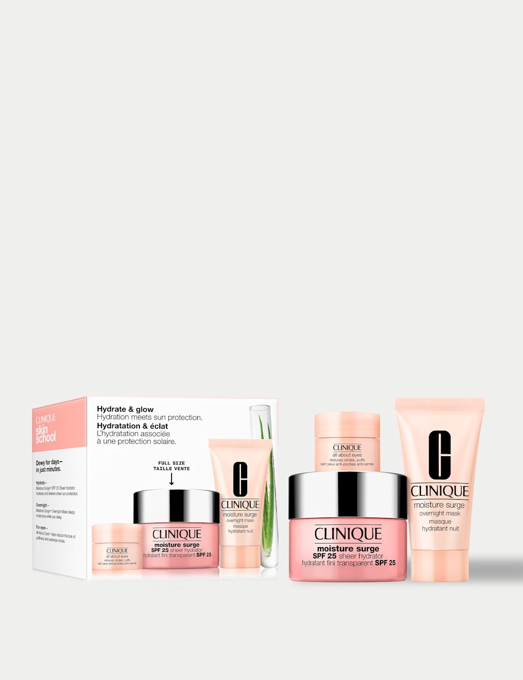 Clinique Hydration & Go, Hydration Meets Sun Protection Gift Set