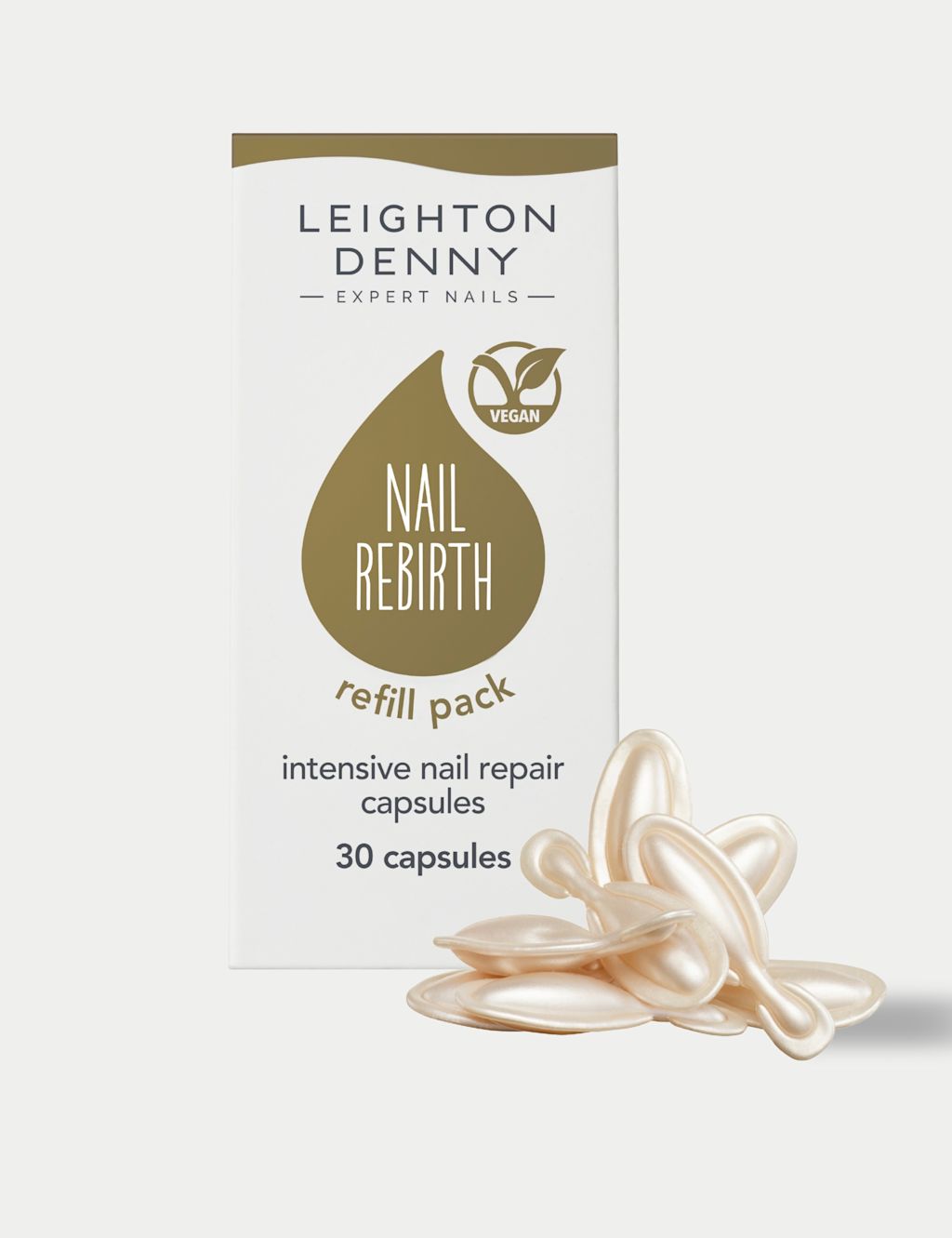 Leighton Denny Nail Rebirth Refill - Intensive Nail Repair Capsules