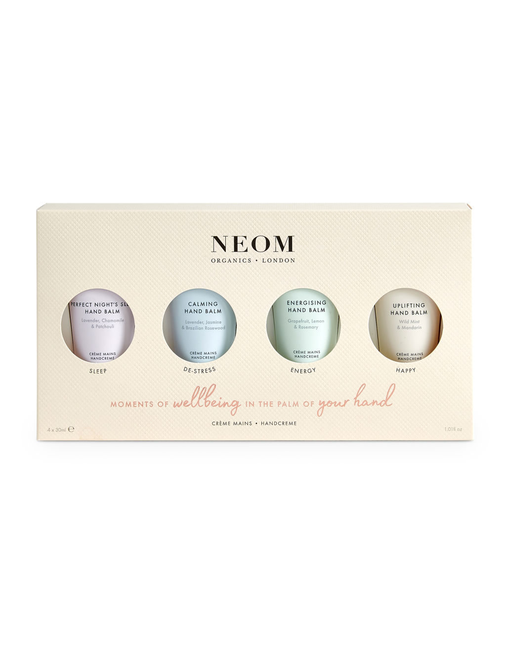 NEOM Wellbeing Moments of Wellbeing in the Palm of Your Hand