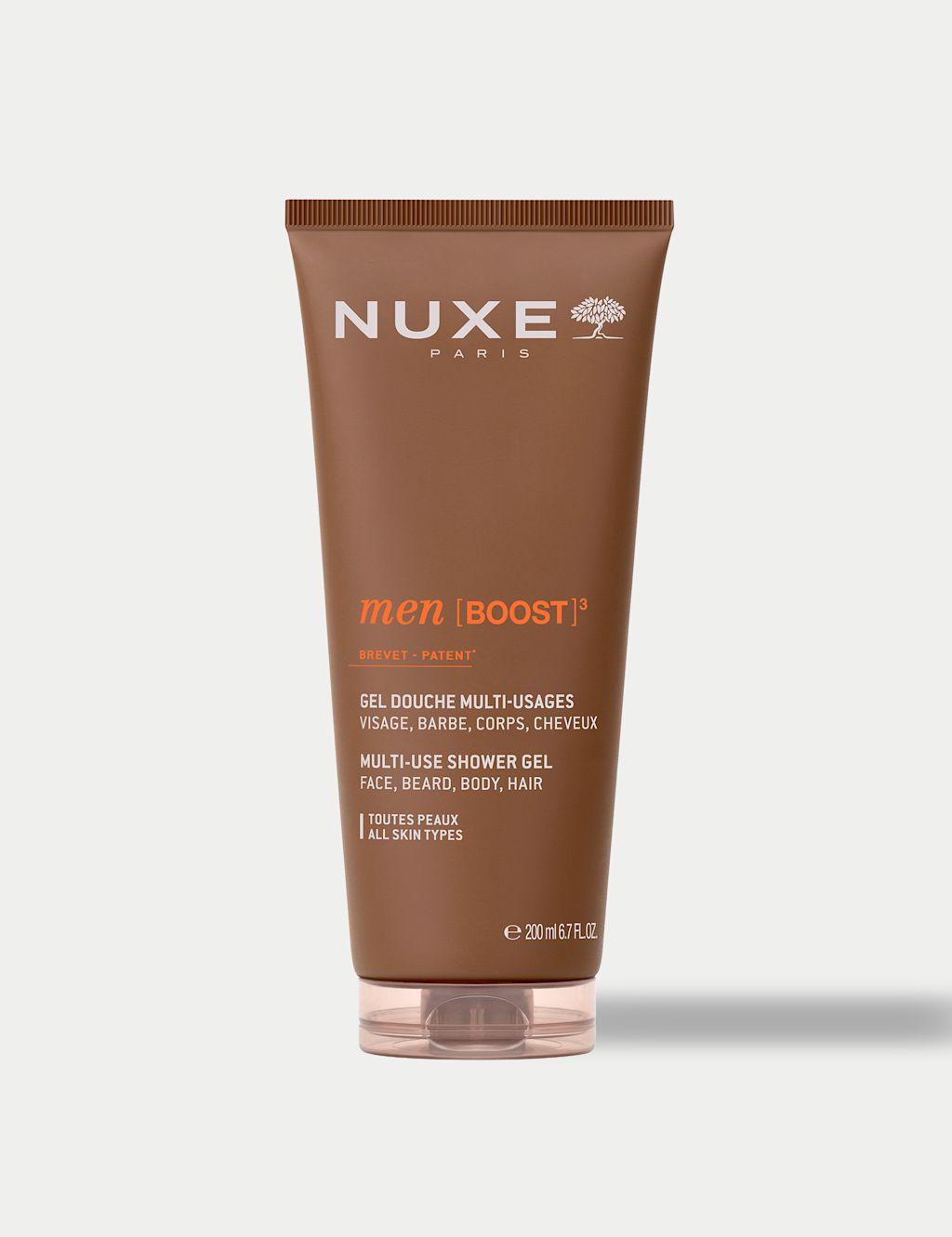 NUXE Men [BOOST]&sup3; Multi-Use Shower Gel 200ml