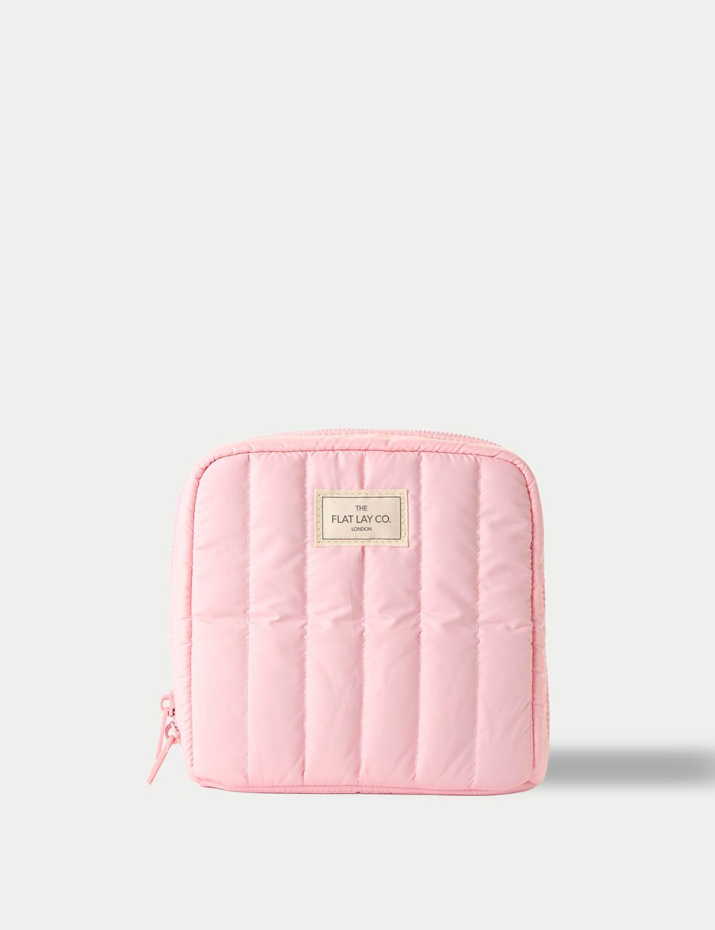 The Flat Lay Co. The Showcase Small Make Up Bag - Baby Pink, Baby Pink