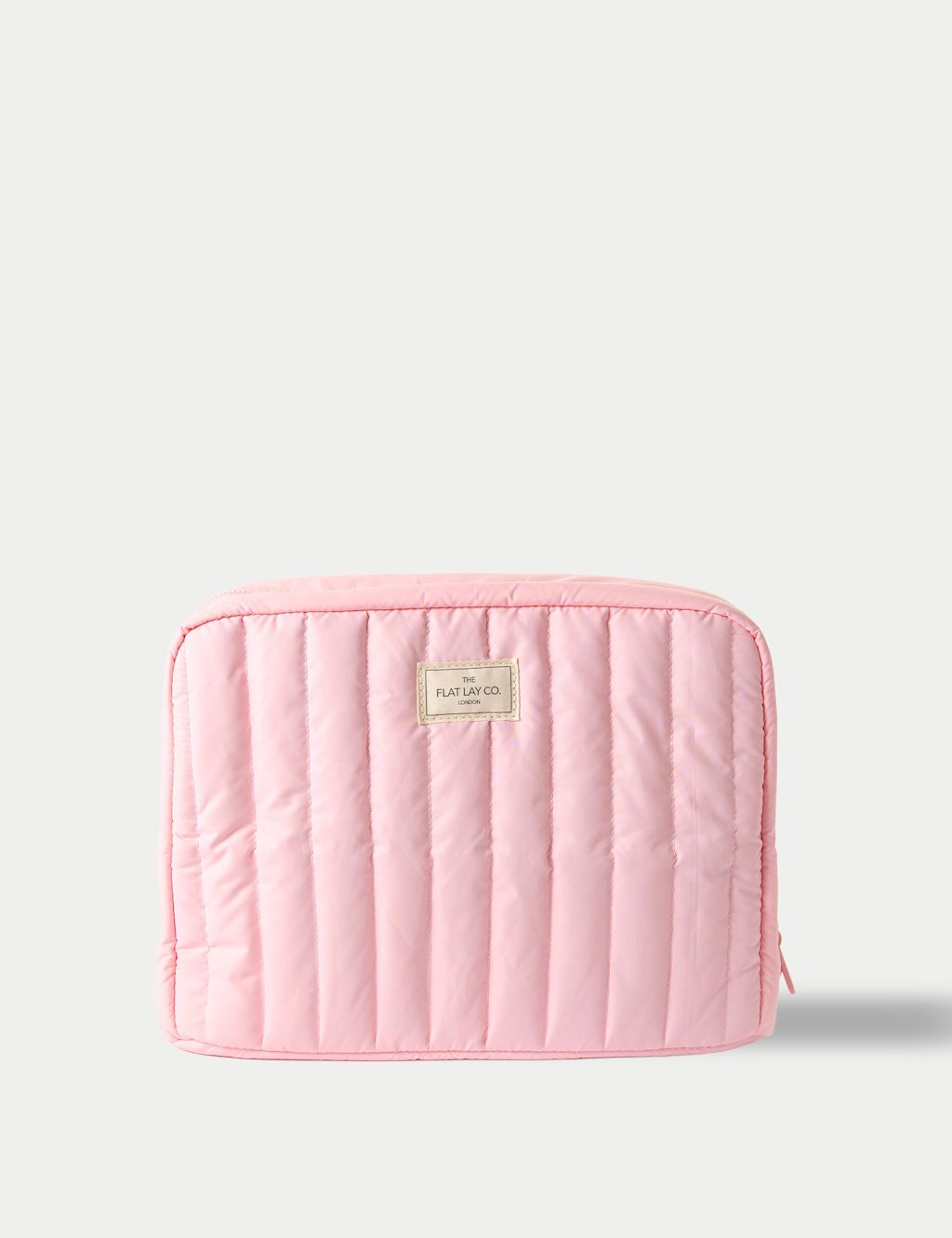 The Flat Lay Co. The Showcase XL Make Up Bag - Baby Pink, Baby Pink