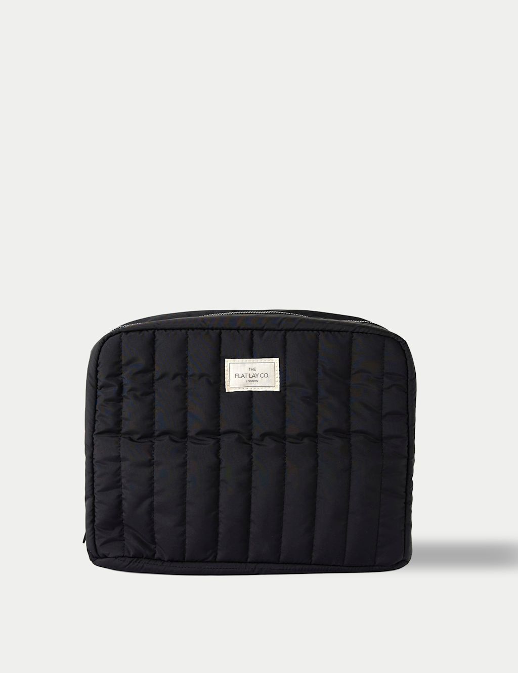The Flat Lay Co. The Showcase XL Make Up Bag - Black, Black