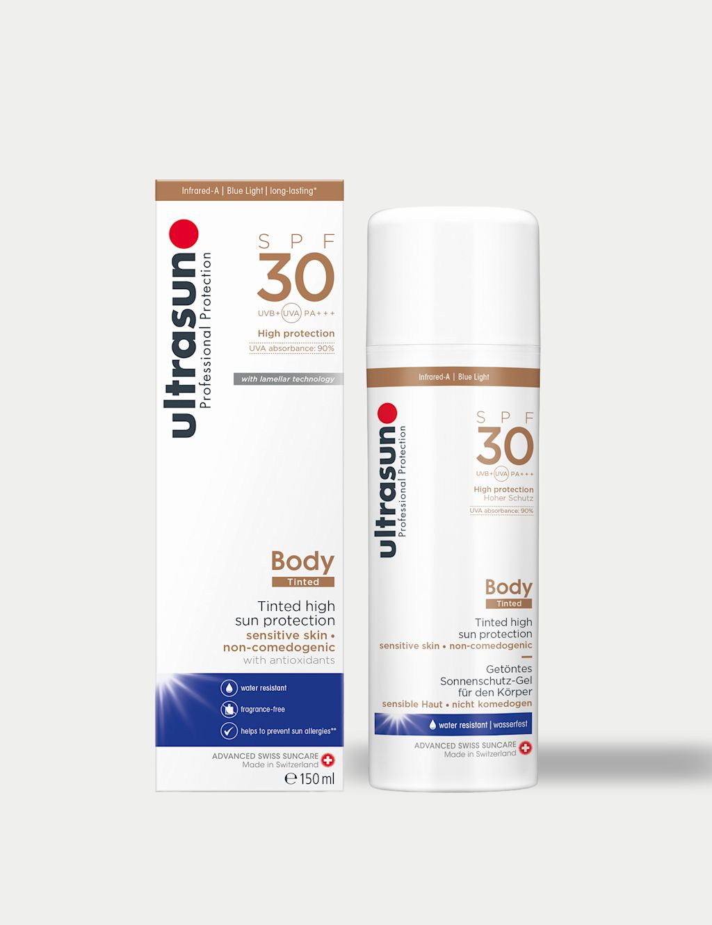 Ultrasun Tinted Body SPF30 150ml