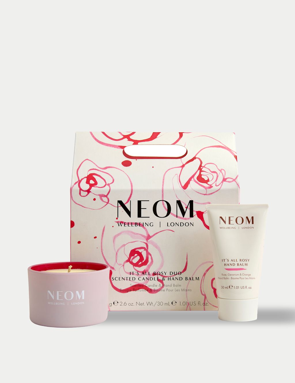 NEOM Wellbeing It's All Rosy Duo