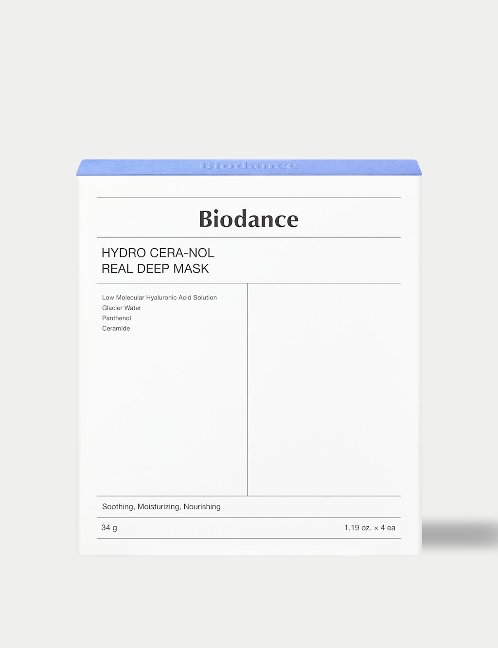 Biodance Hydro Cera-Nol Real Deep Mask (4 Pack)