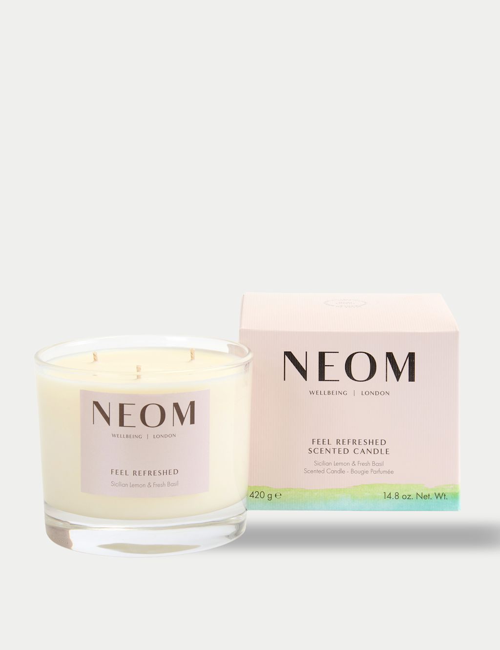 NEOM Wellbeing Feel Refreshed 3 Wick Candle 420 g - 1SIZE